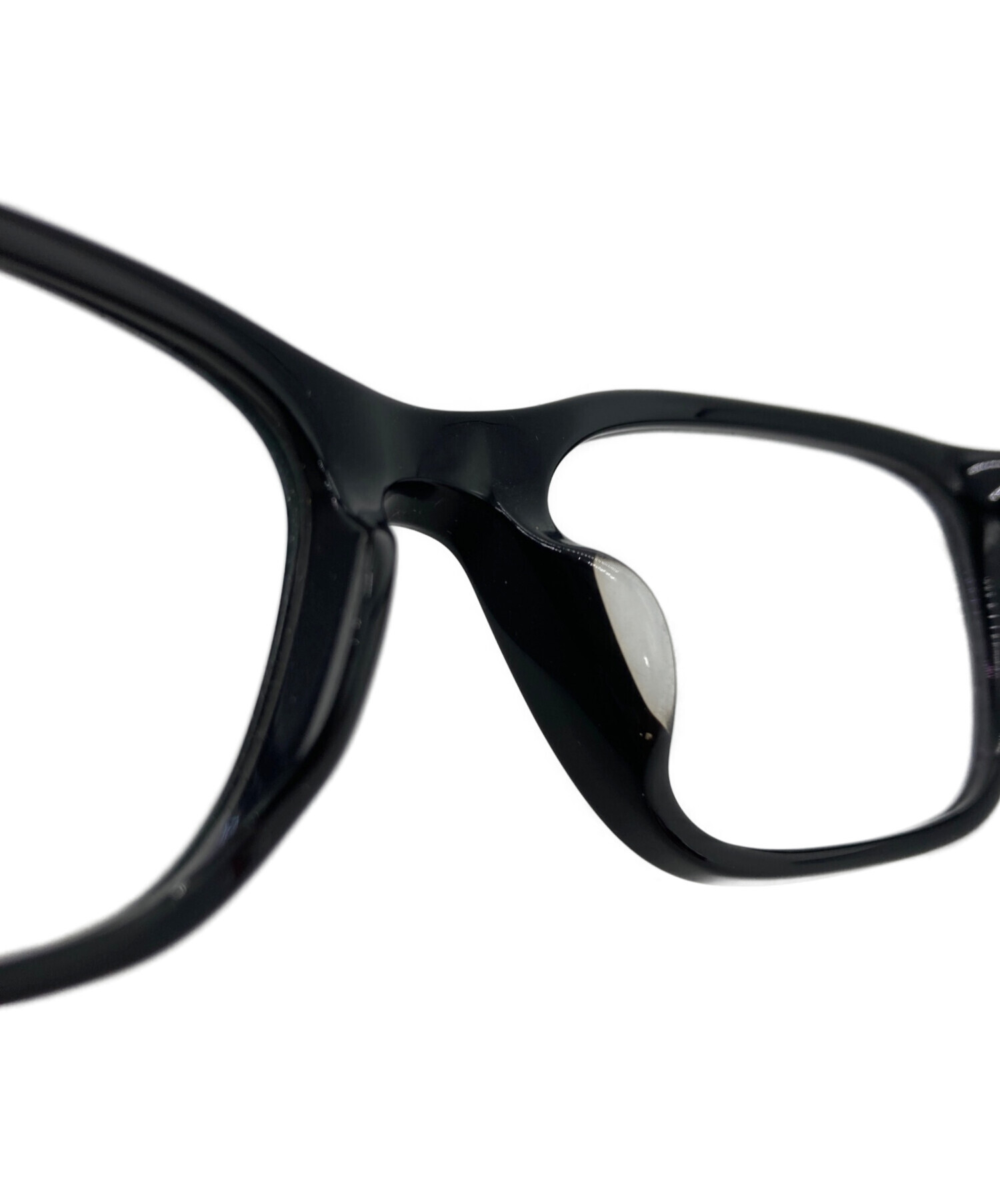 中古・古着通販】RAY-BAN (レイバン) 眼鏡 ブラック サイズ:53□18