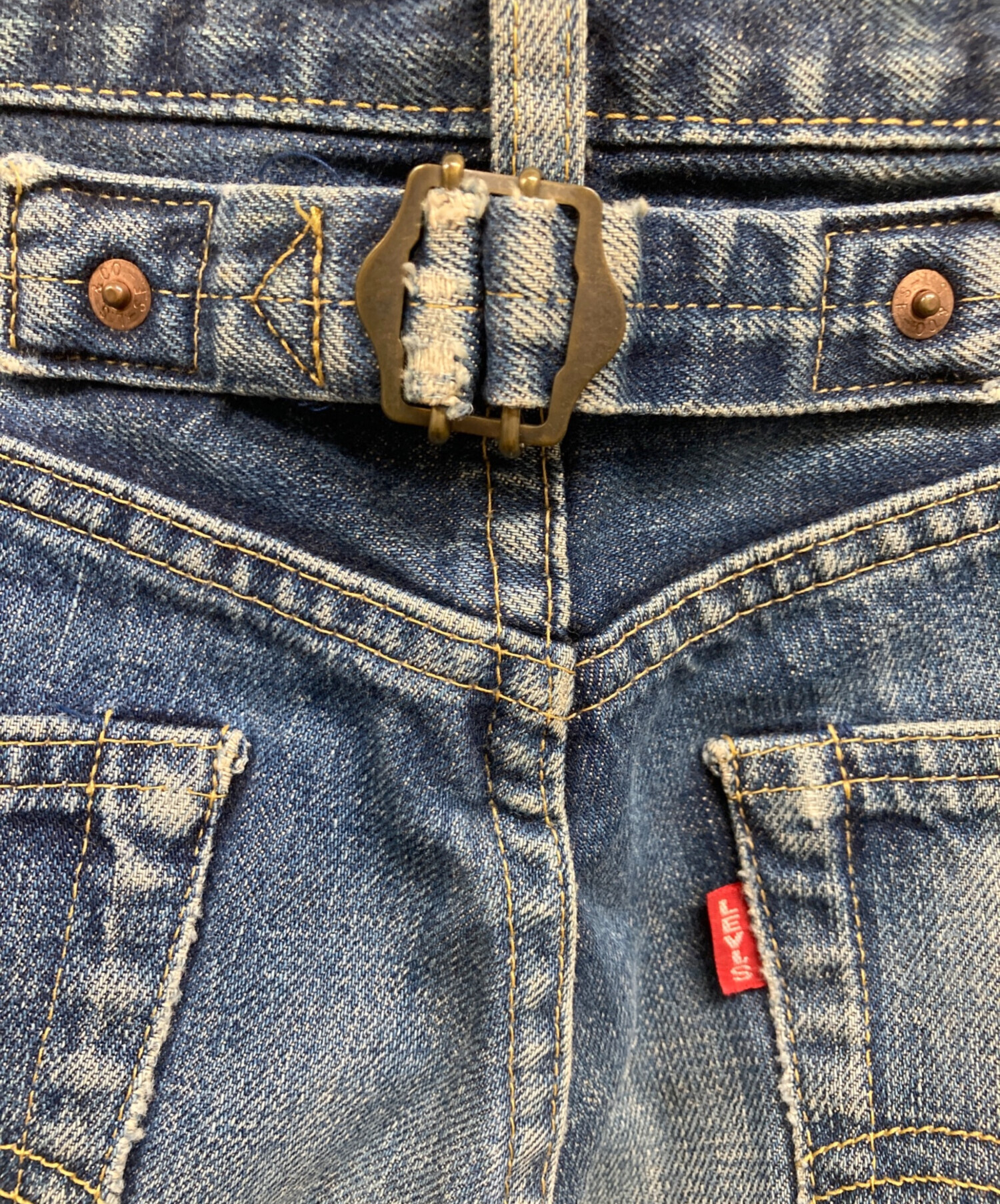 中古・古着通販】LEVI'S (リーバイス) 復刻702-XXデニムパンツ ブルー