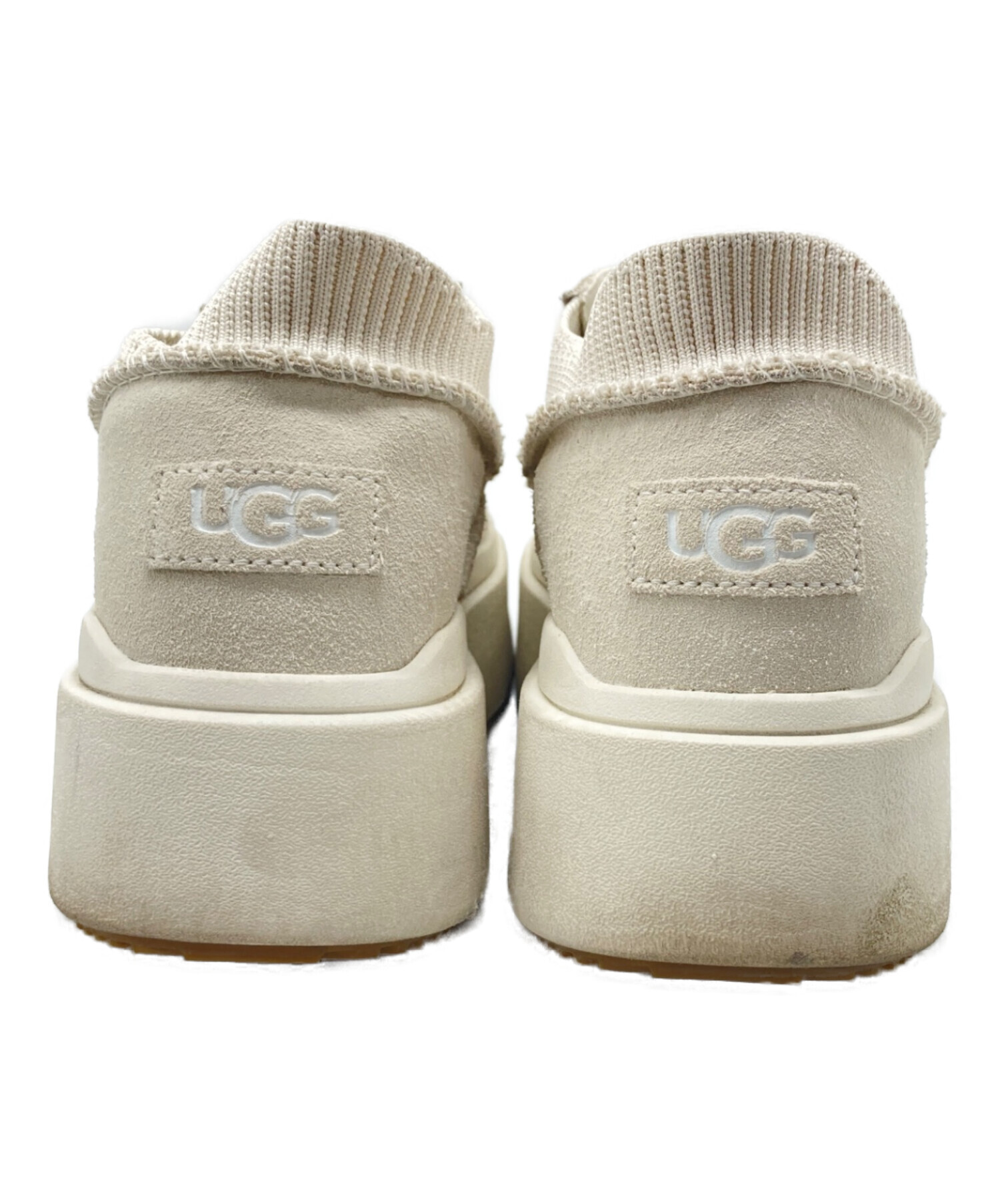 中古・古着通販】UGG (アグ) EZ-Duzzit Lace アイボリー サイズ:24.5cm
