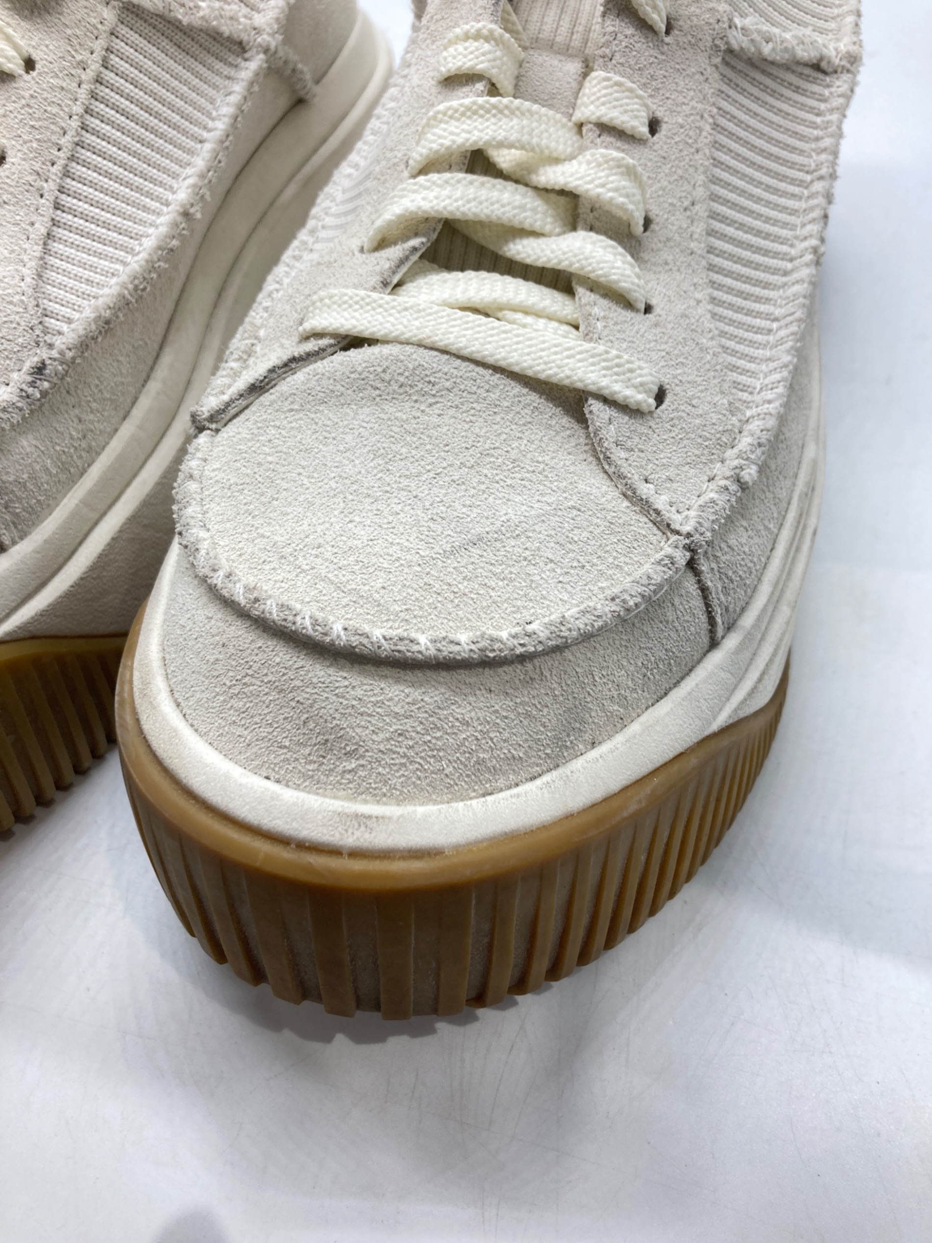 中古・古着通販】UGG (アグ) EZ-Duzzit Lace アイボリー サイズ:24.5cm