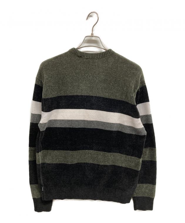 中古・古着通販】Supreme (シュプリーム) Chenille sweater グリーン 