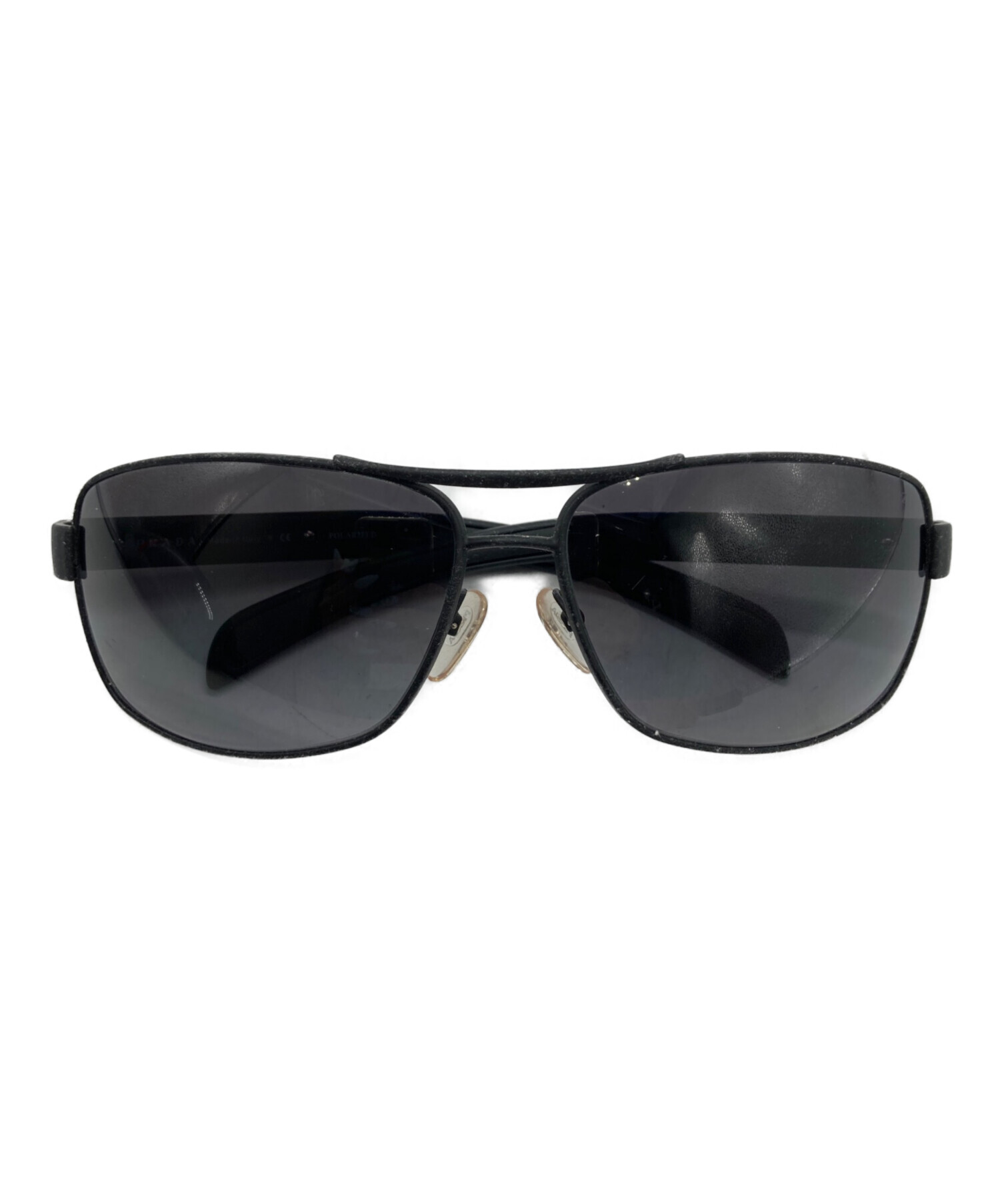 中古・古着通販】PRADA (プラダ) サングラス ブラック サイズ:65□14