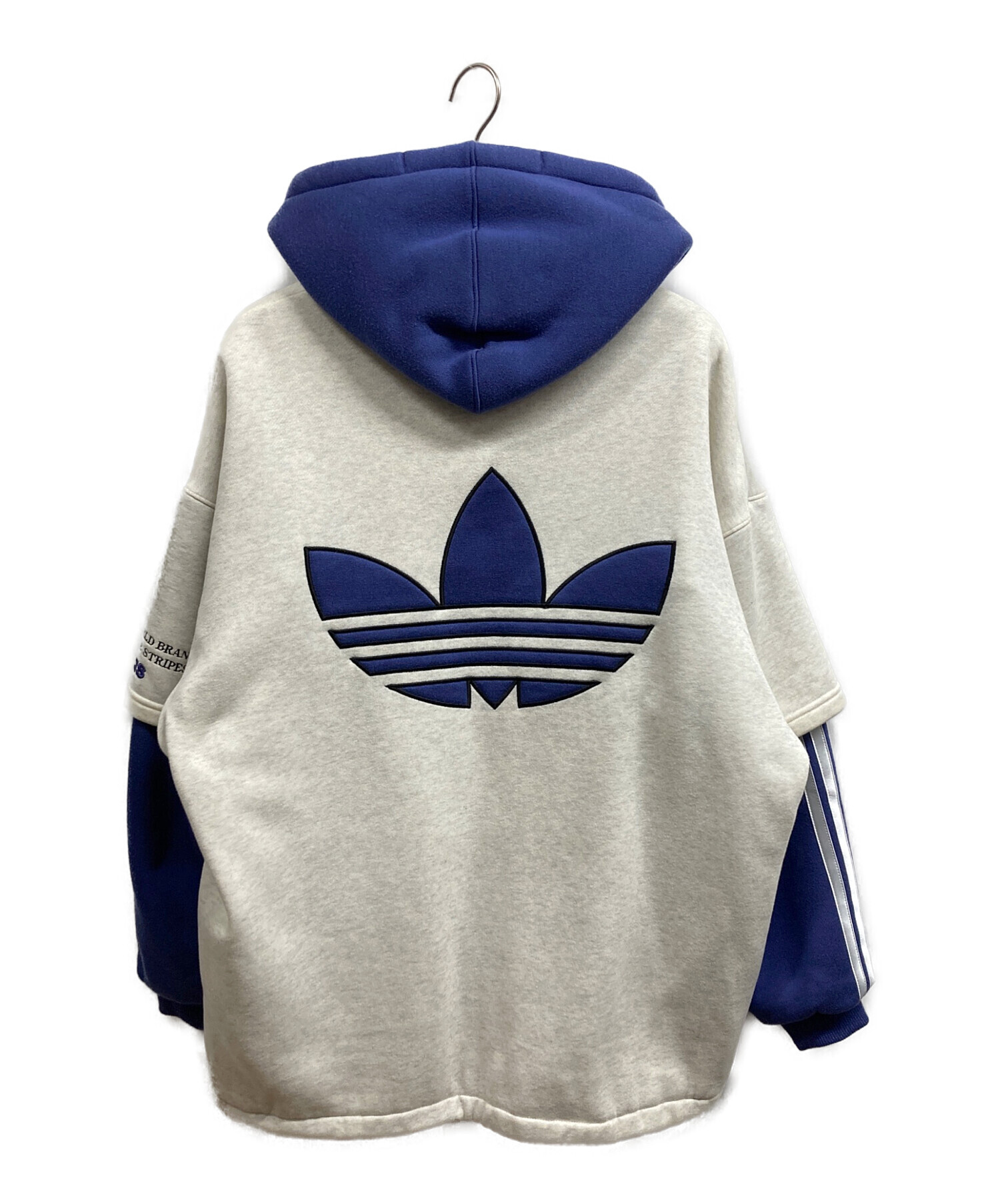 80s adidas アディダス ATP フルジップパーカー 古着 短丈 フード 中古・古着通販】adidas (アディダス) 80～90s中綿アレイヤージップ