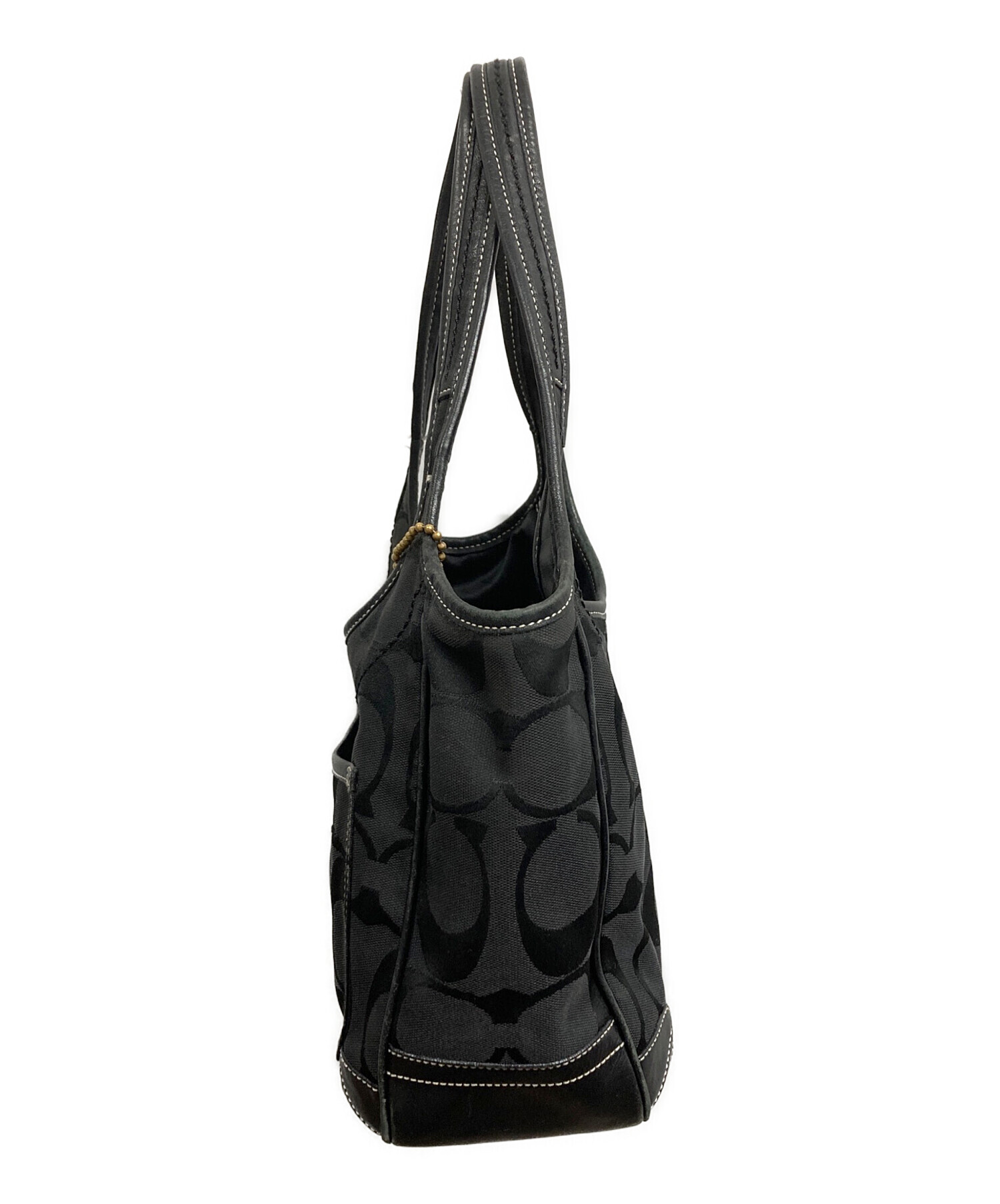 中古・古着通販】COACH (コーチ) シグネチャー キャンバス トート