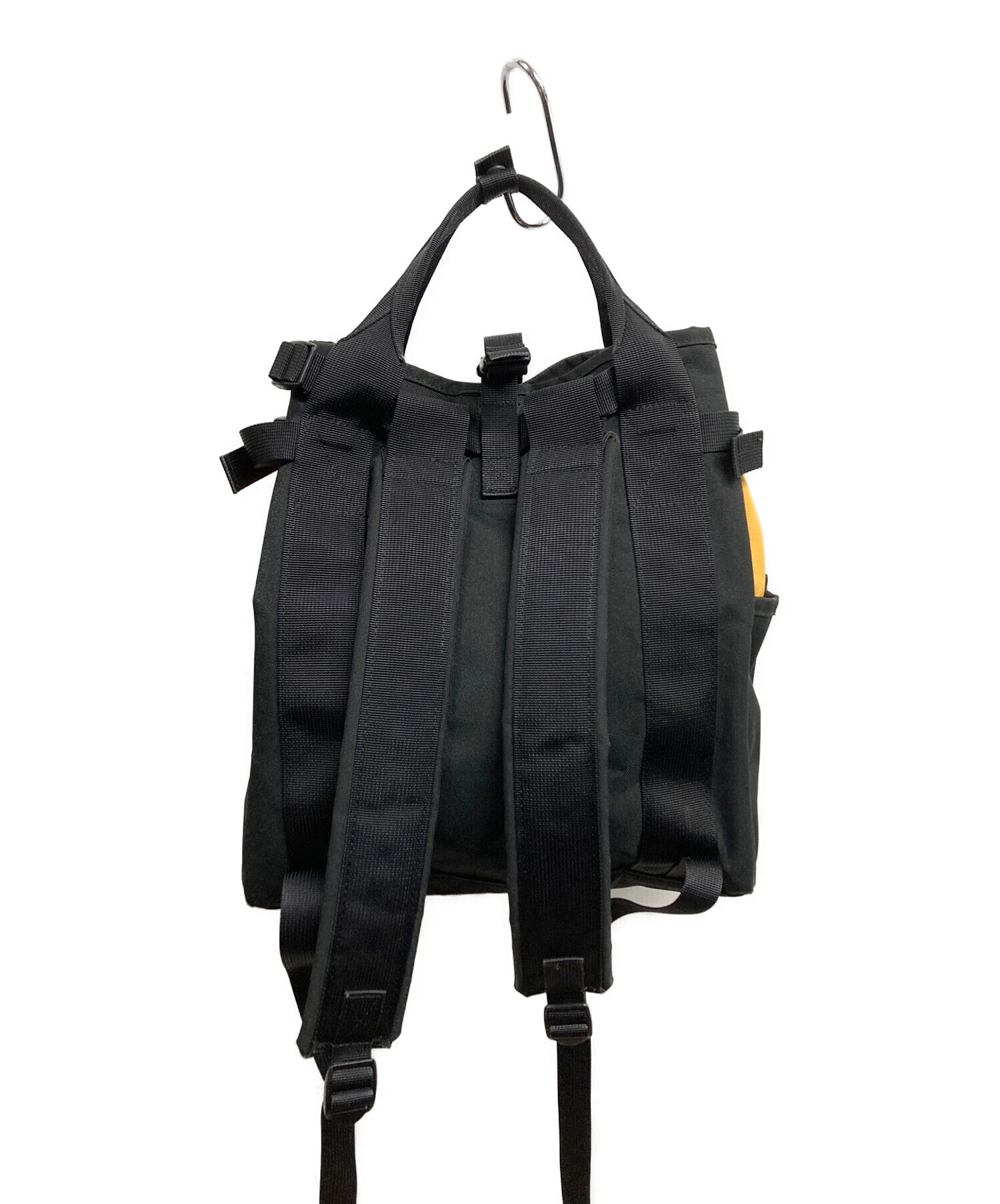 中古・古着通販】PORTER (ポーター) UNION RUCKSACK イエロー×ブラック