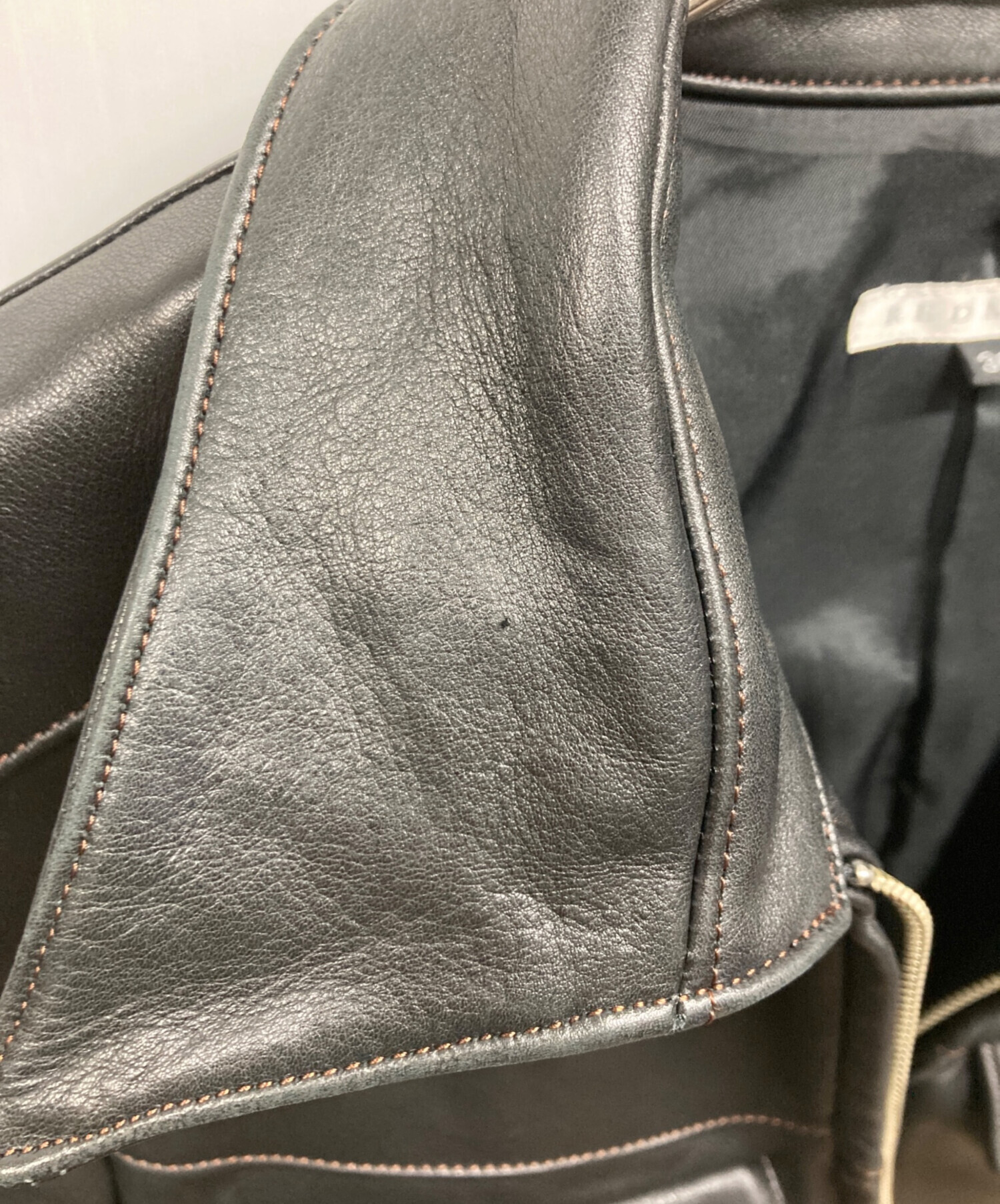 中古・古着通販】RED MOON (レッドムーン) Wジップシングルライダース