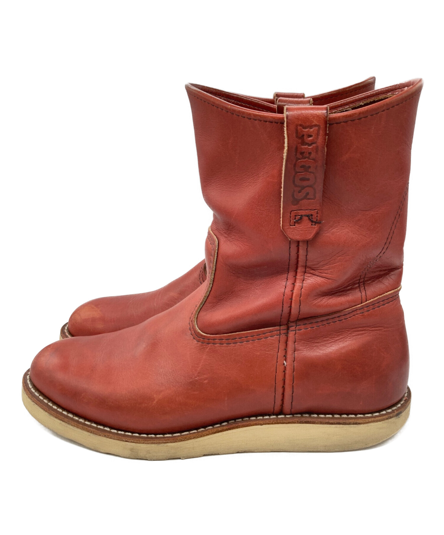 中古・古着通販】RED WING (レッドウィング) ペコスブーツ ブラウン