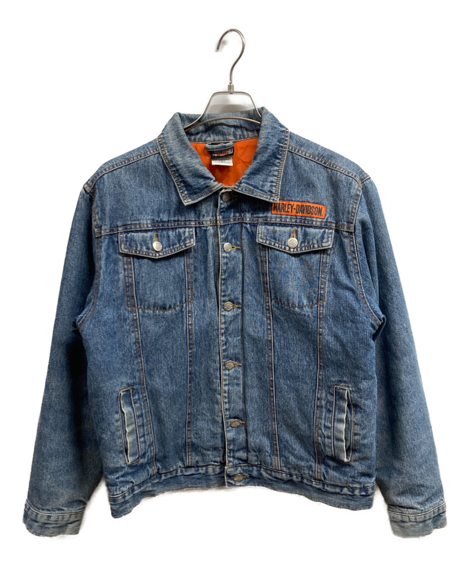 HARLEY-DAVIDSON デニムジャケット 古着 中古・古着通販】HARLEY-DAVIDSON (ハーレーダビッドソン) 中綿デニム