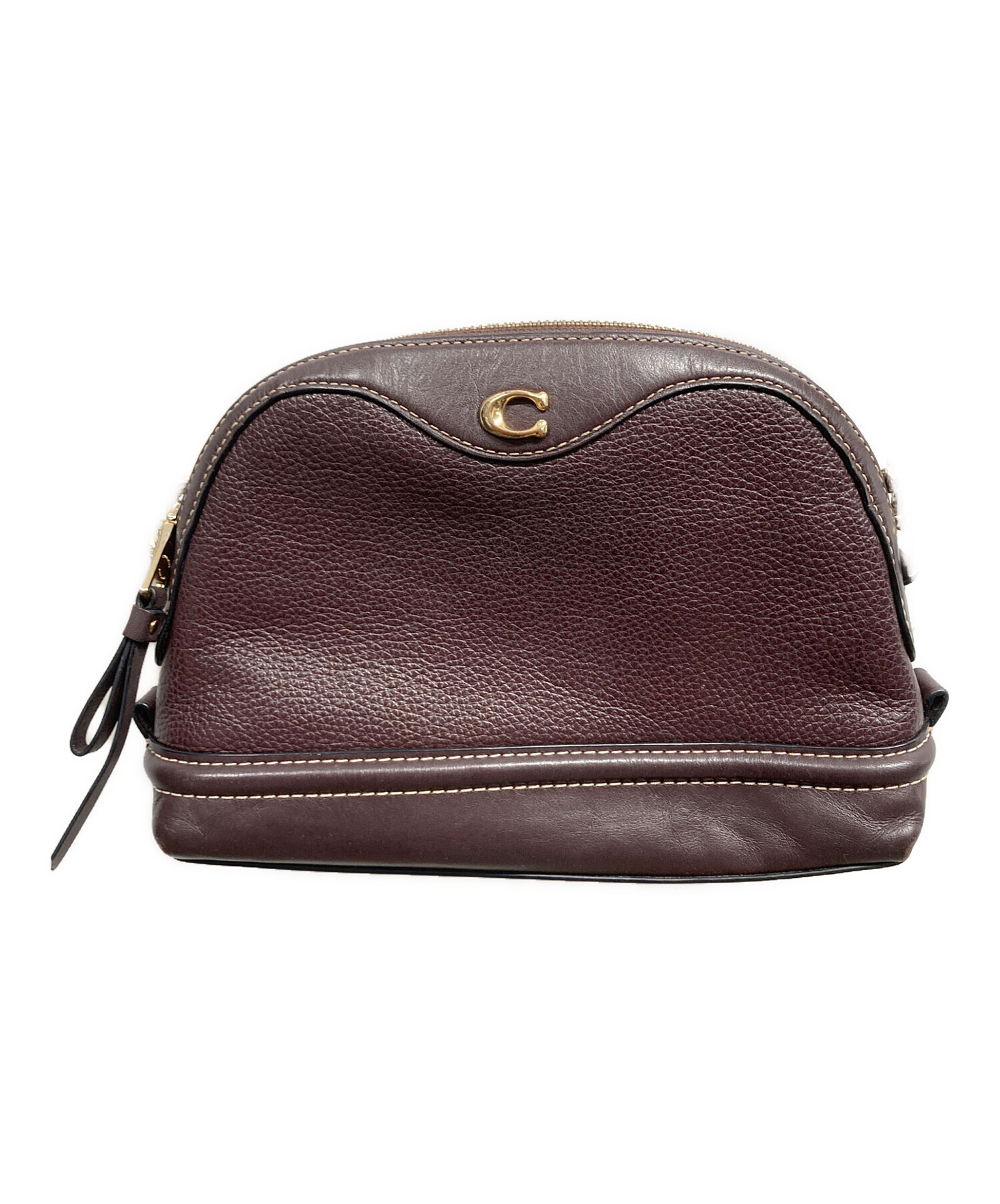 中古・古着通販】COACH (コーチ) ショルダーバッグ ブラウン｜ブランド