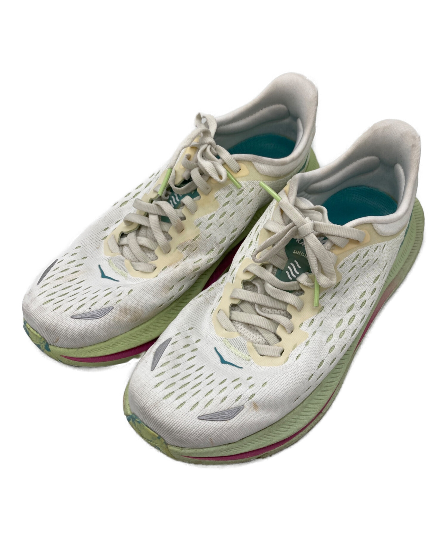 中古・古着通販】HOKA (ホカ) ローカットスニーカー グリーン サイズ 