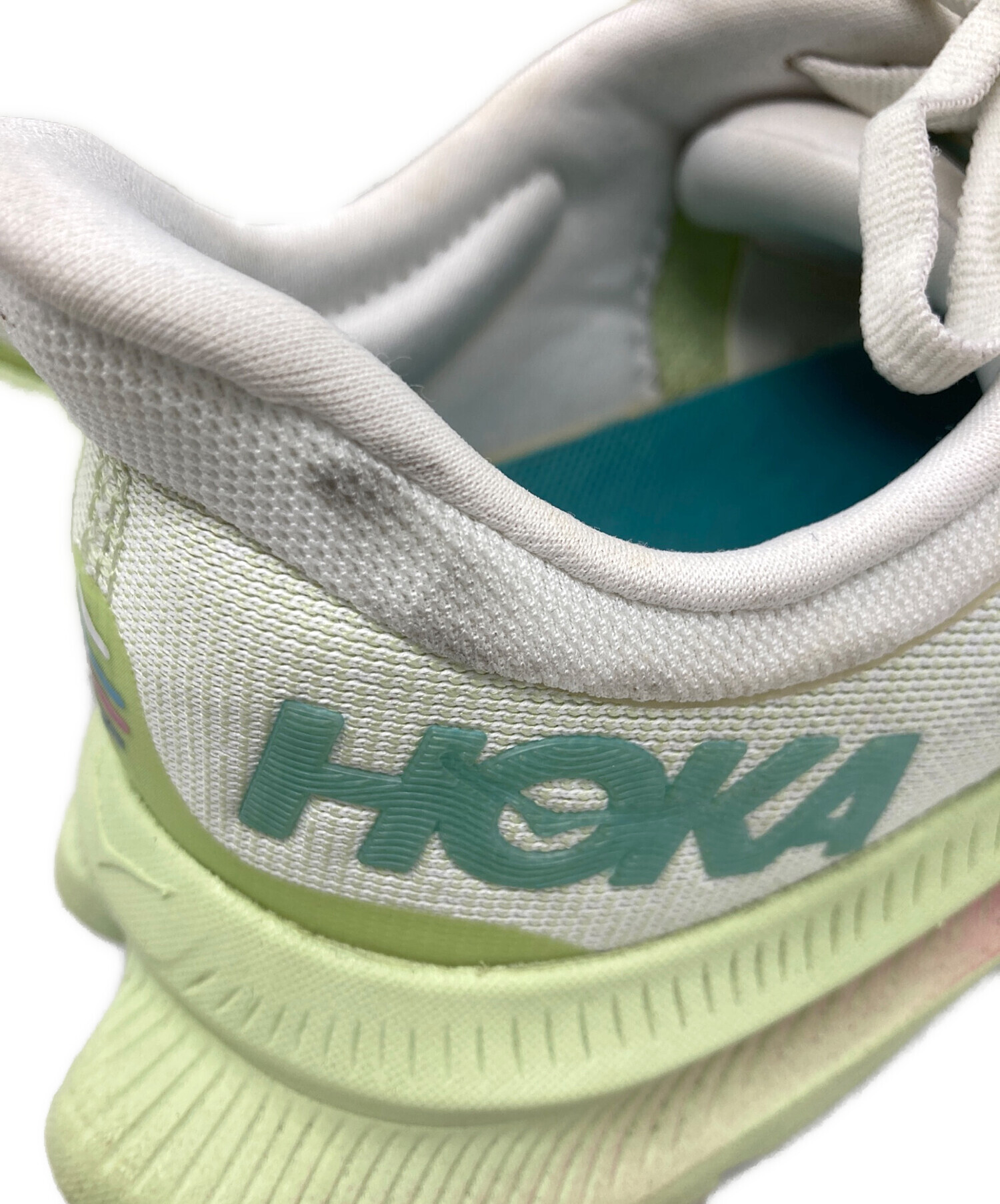 中古・古着通販】HOKA (ホカ) ローカットスニーカー グリーン サイズ 
