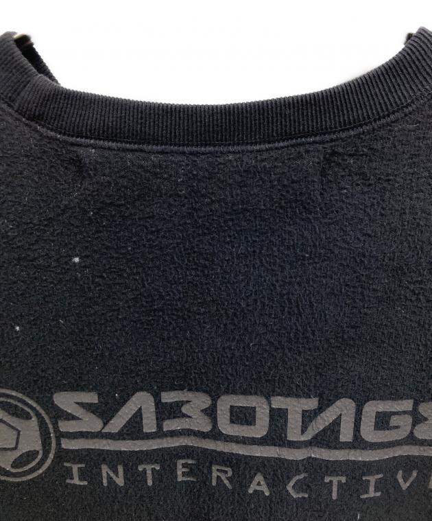 中古・古着通販】SABOTAGE (サボタージュ) ダメージ加工スウェット