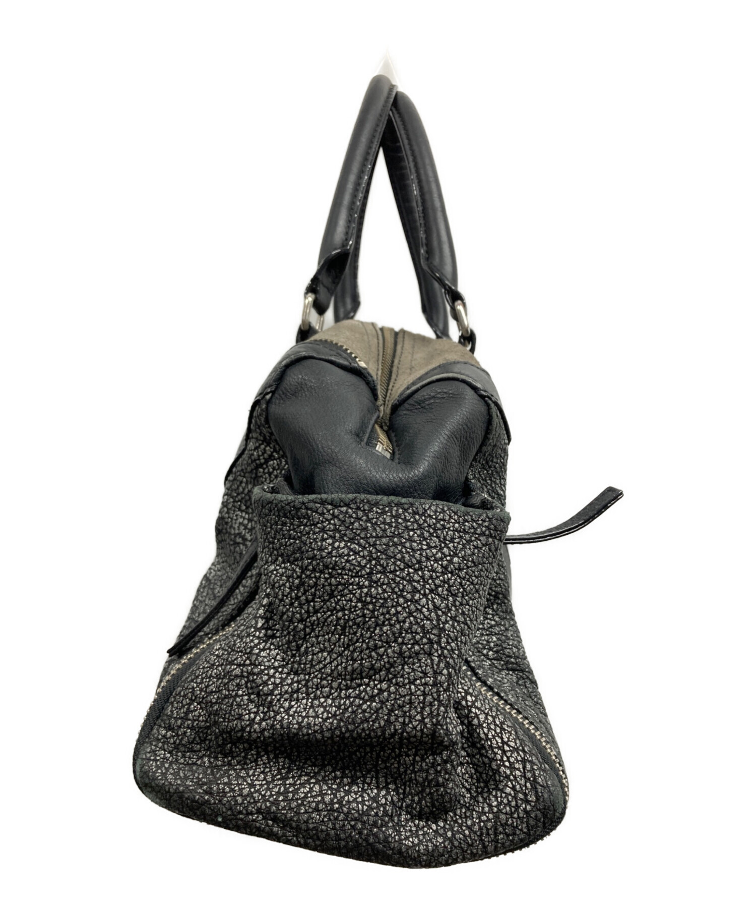 中古・古着通販】DIESEL (ディーゼル) ハンドバッグ ブラック