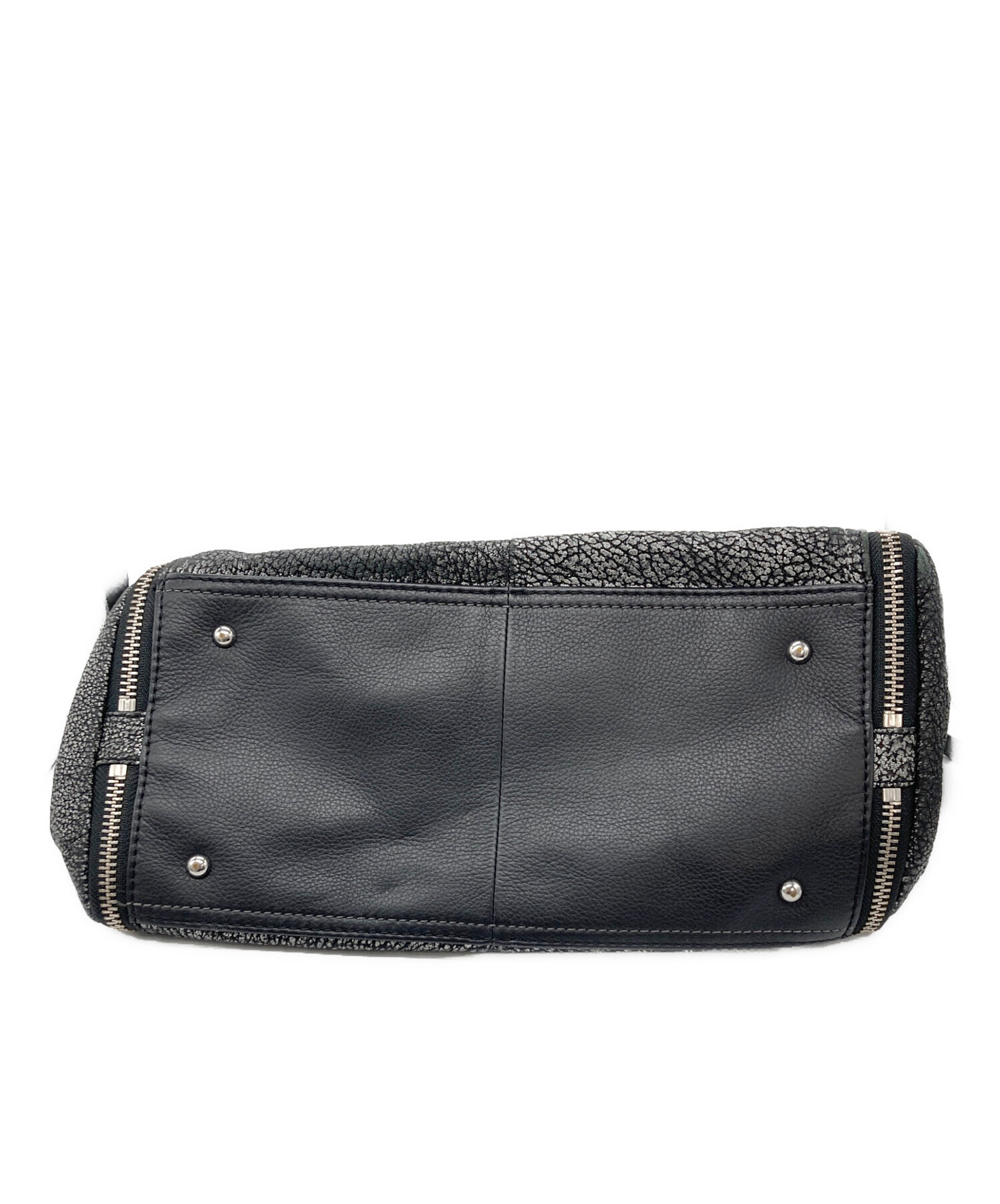 中古・古着通販】DIESEL (ディーゼル) ハンドバッグ ブラック