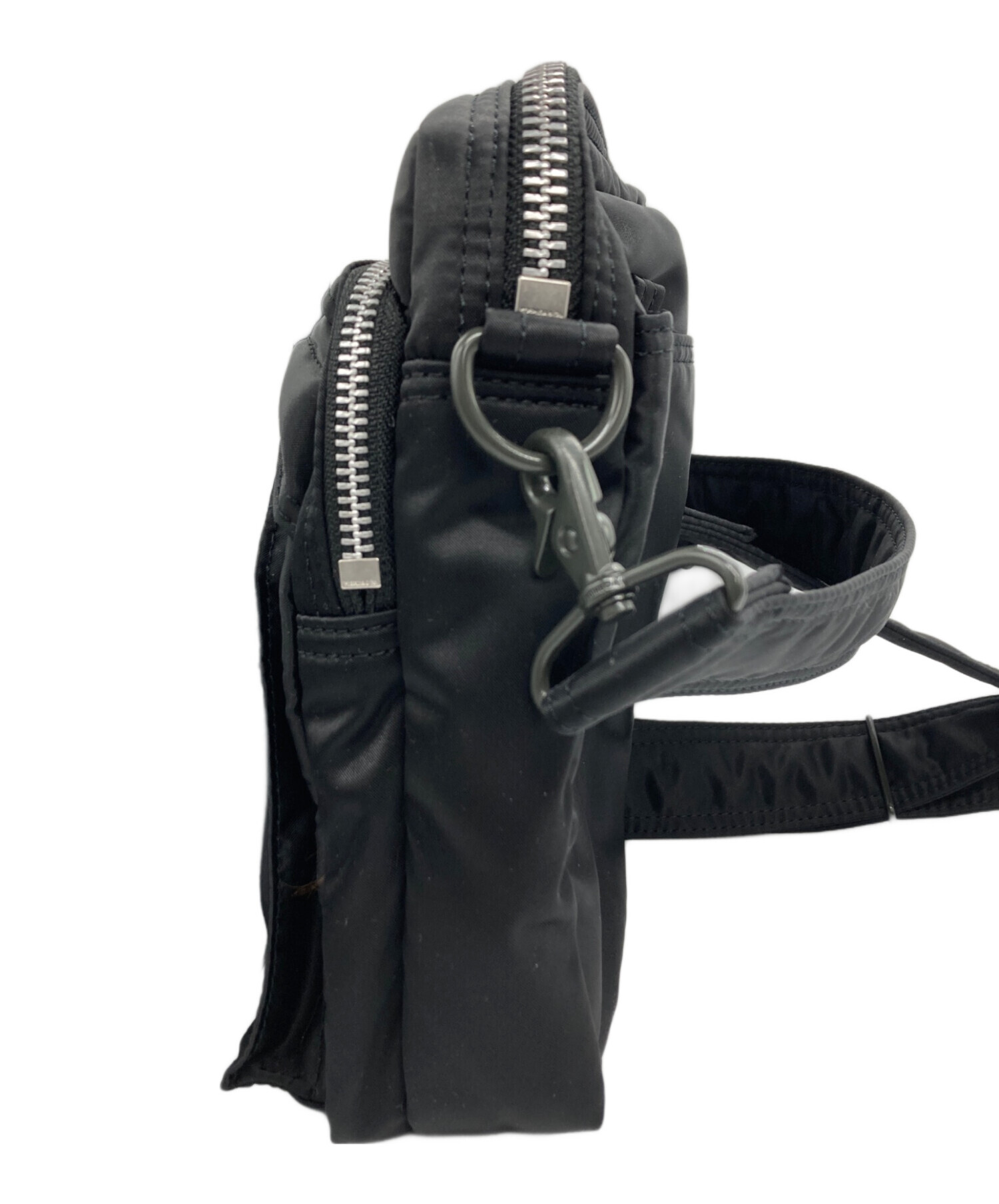 中古・古着通販】PORTER (ポーター) TANKER VERTICAL BAG ブラック 