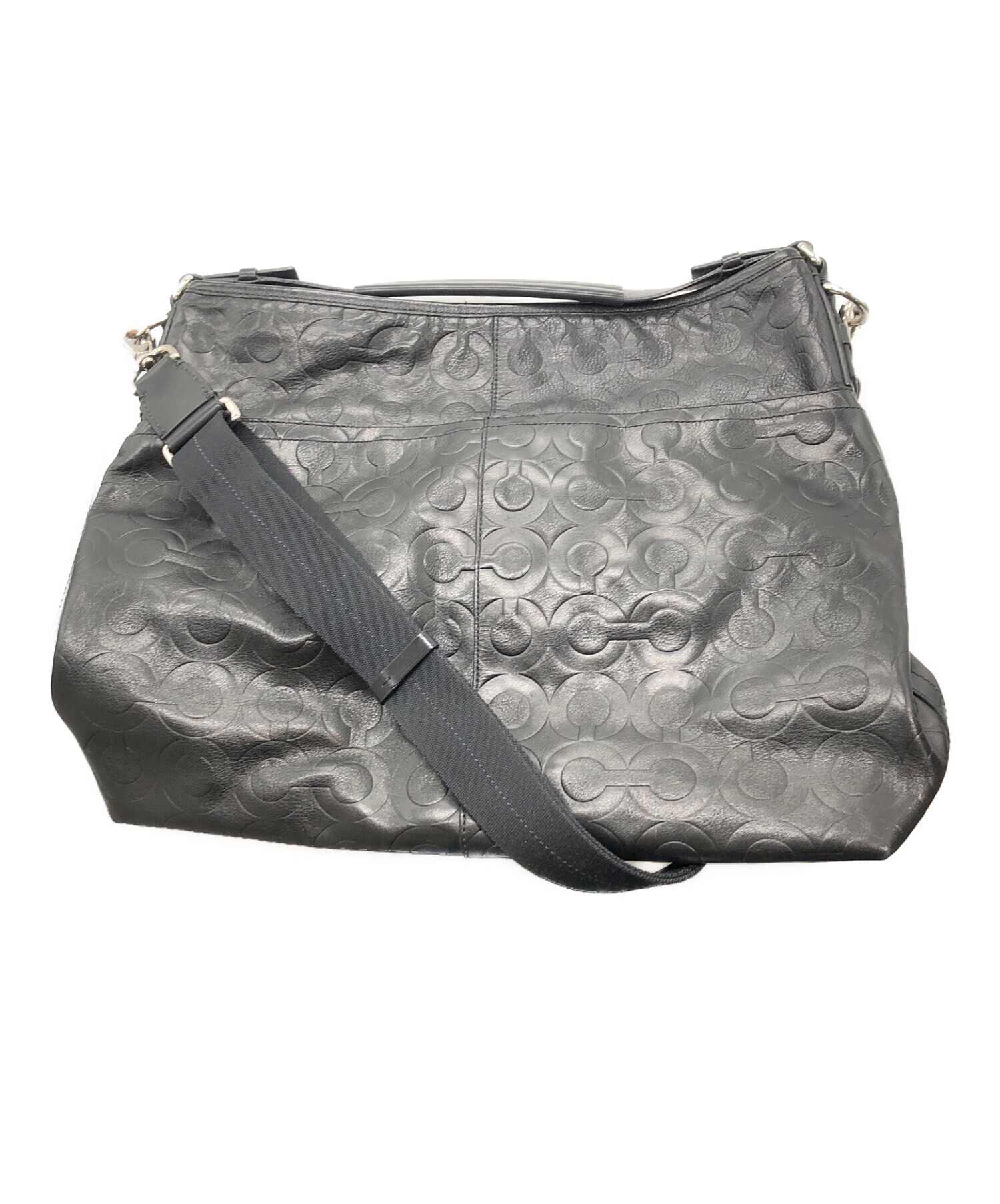 中古・古着通販】COACH (コーチ) ショルダーバッグ ブラック｜ブランド