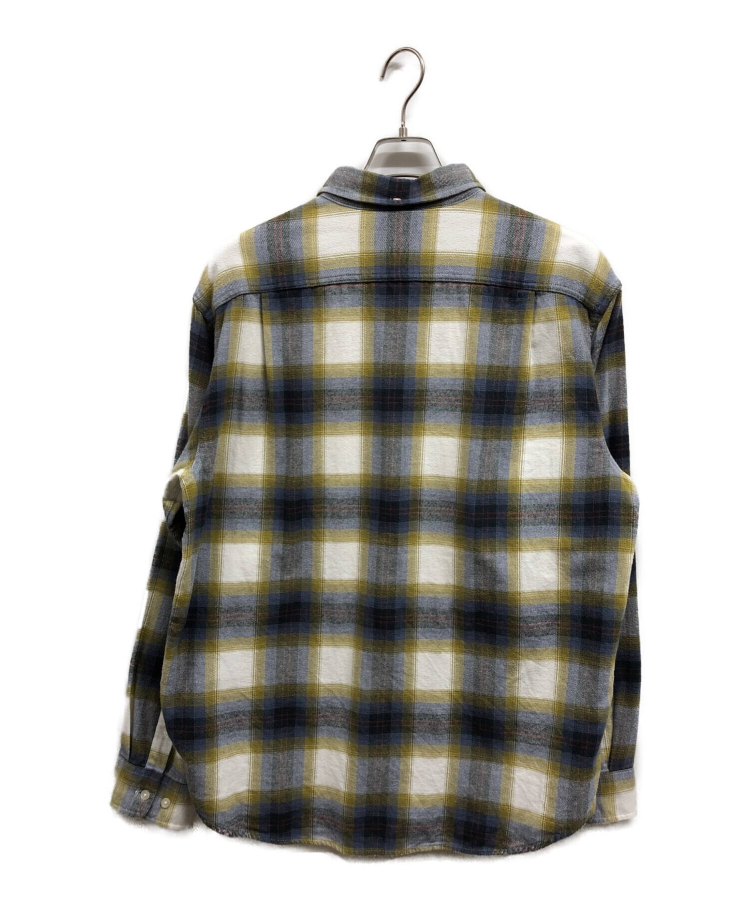 中古・古着通販】SUPREME (シュプリーム) brushed plaid flannel shirt 