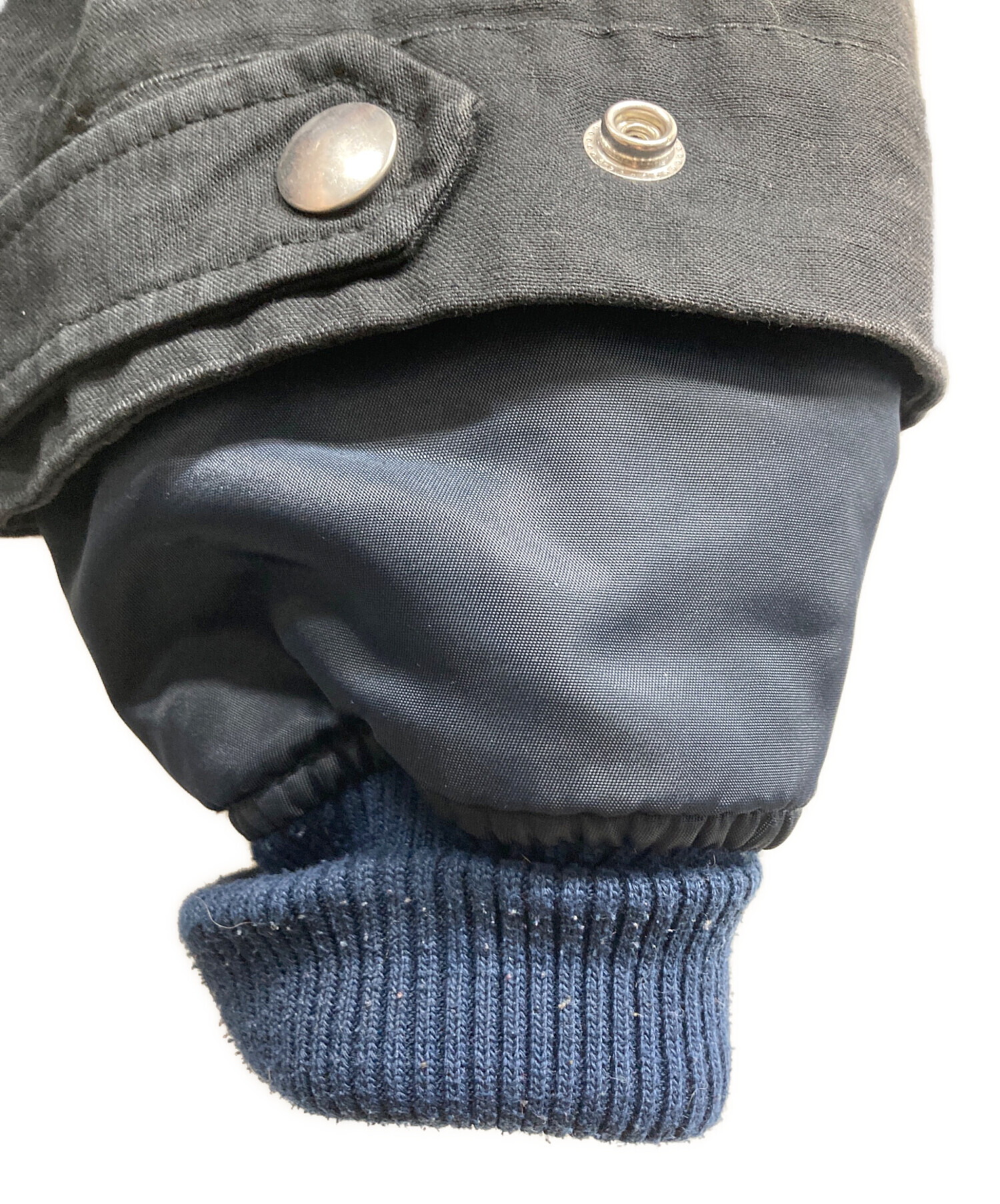 中古・古着通販】DIESEL (ディーゼル) MA-1コート ネイビー サイズ:M