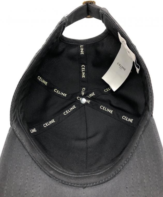 中古・古着通販】CELINE (セリーヌ) キャップ ブラック｜ブランド