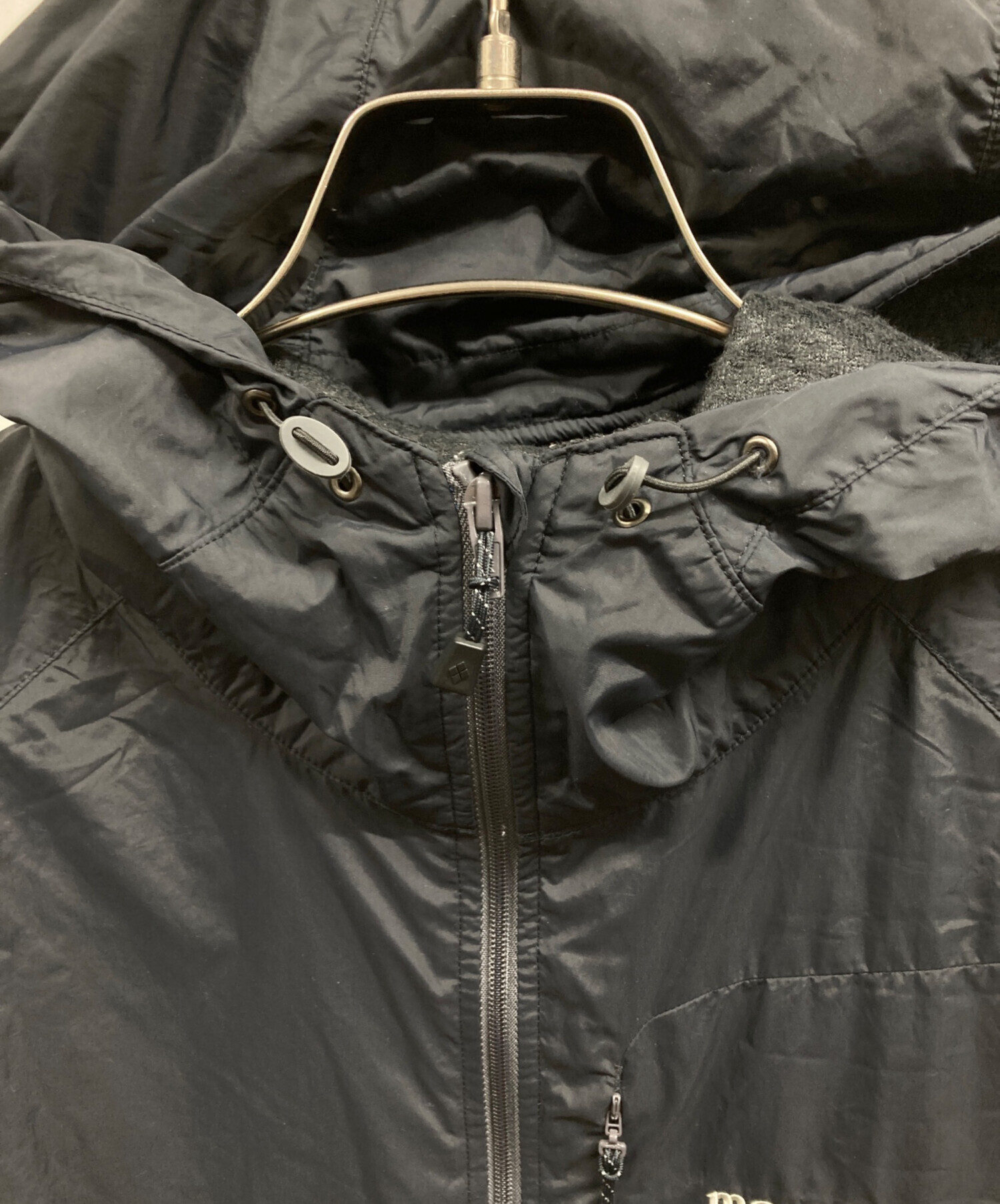 中古・古着通販】mont-bell (モンベル) ライトシェルパーカ ブラック