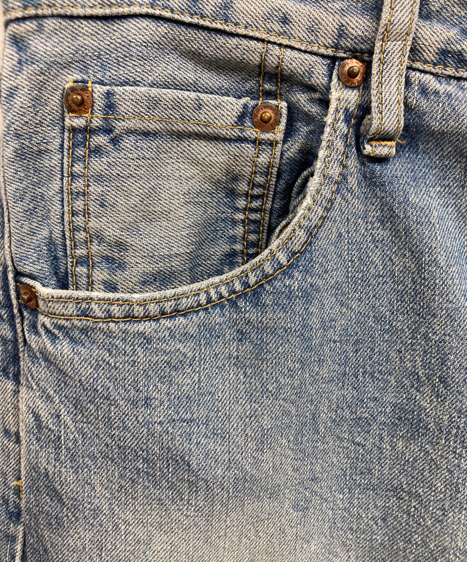 中古・古着通販】LEVI'S (リーバイス) 702 復刻デニムパンツ スカイ