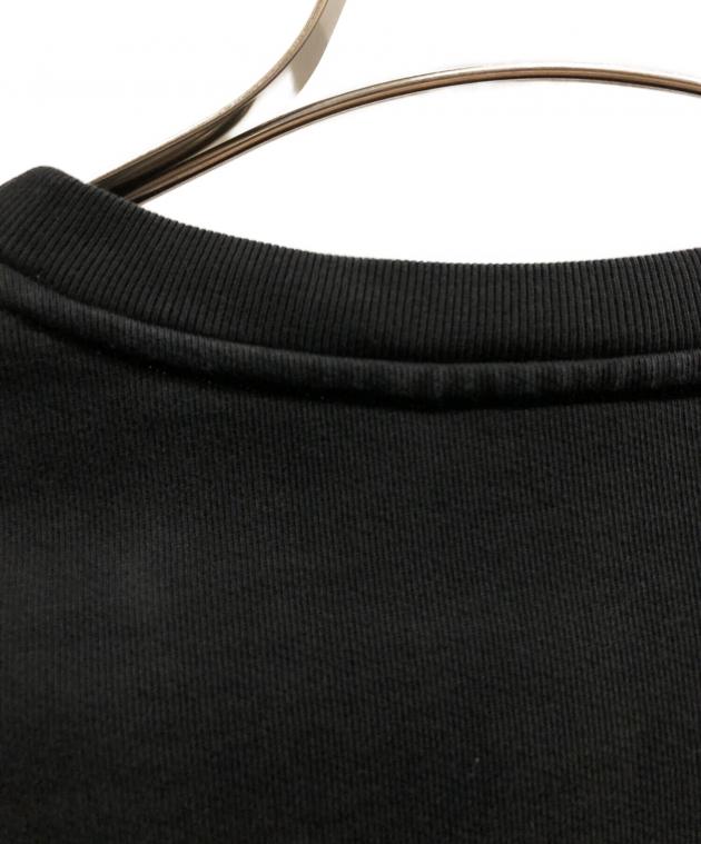 中古・古着通販】LOEWE (ロエベ) ロゴ刺繍スウェット ブラック サイズ