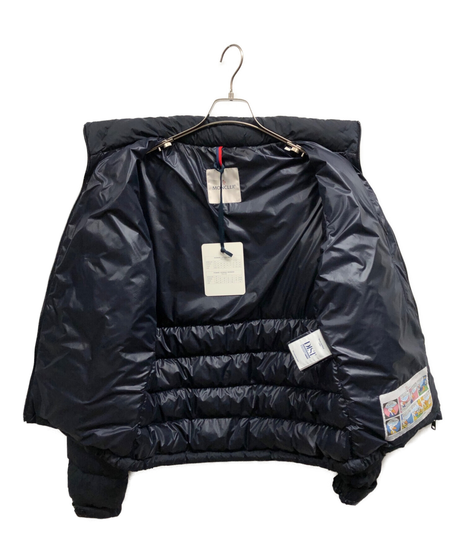 中古・古着通販】MONCLER (モンクレール) ダウンジャケット ネイビー