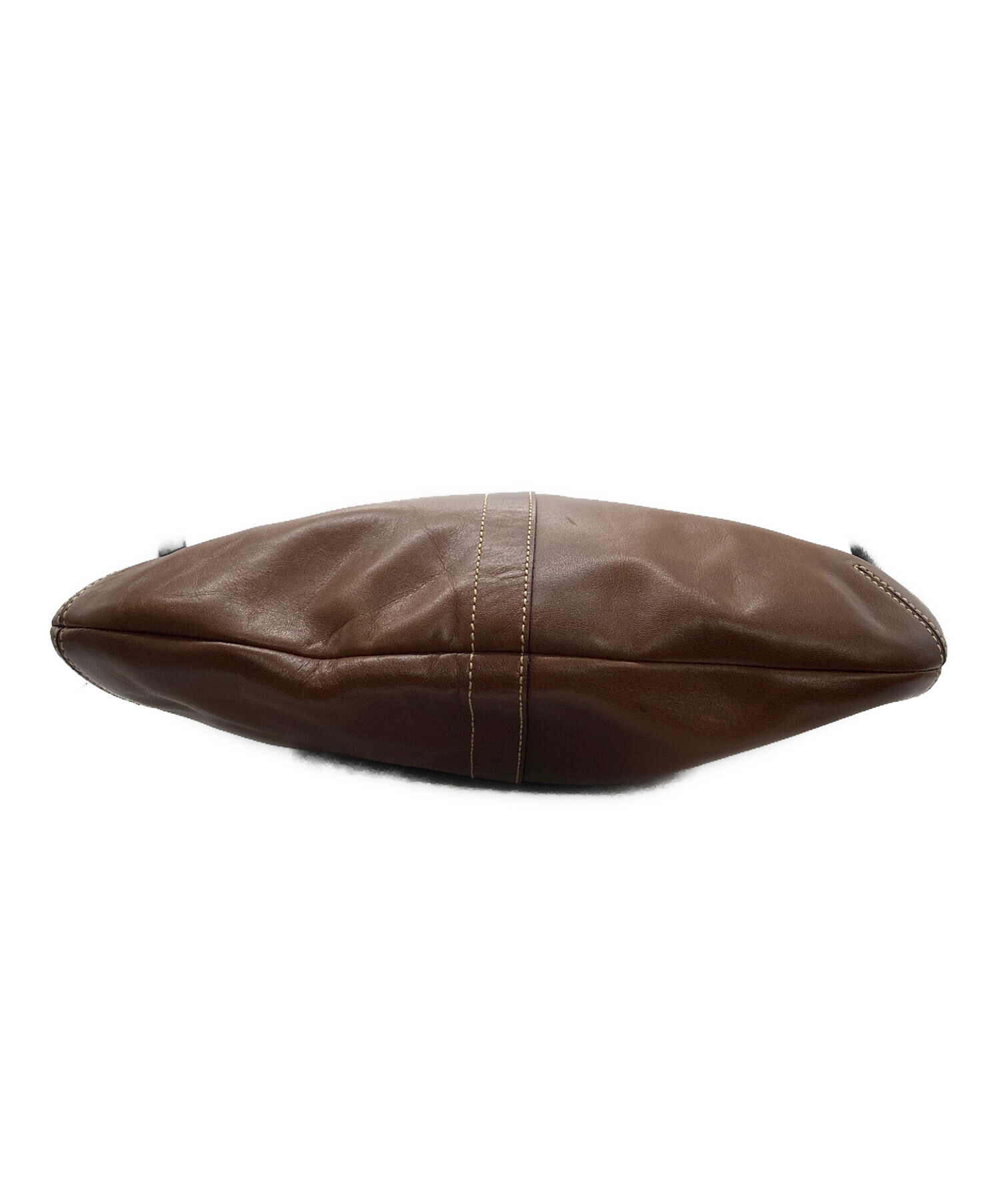 COACH オールドコーチ エルゴ ワンショルダーバッグ ブラウン 9047 中古・古着通販】COACH (コーチ) オールドコーチ エルゴ ワン