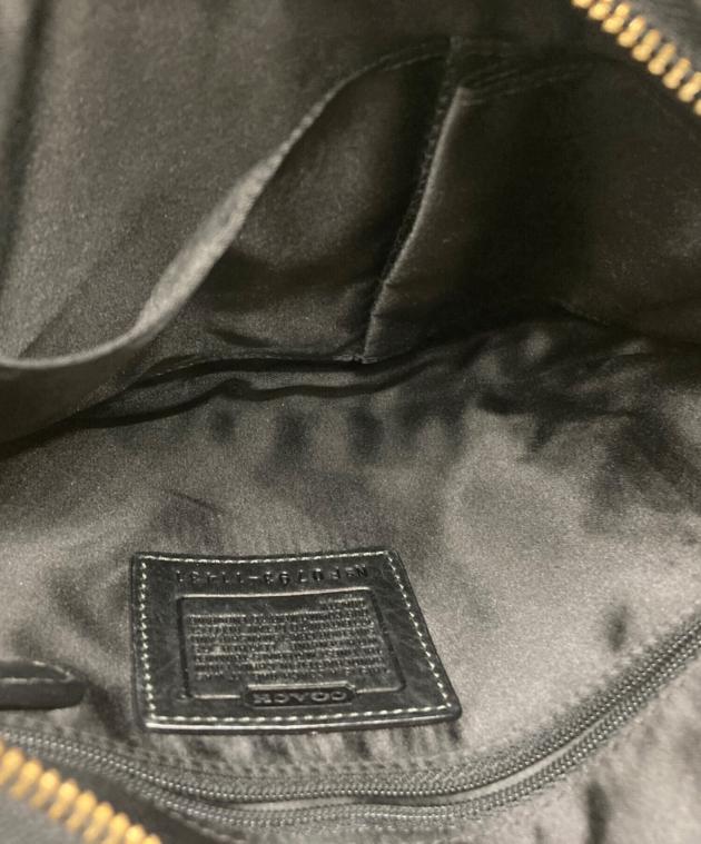 中古・古着通販】COACH (コーチ) ワンショルダーバッグ ブラック