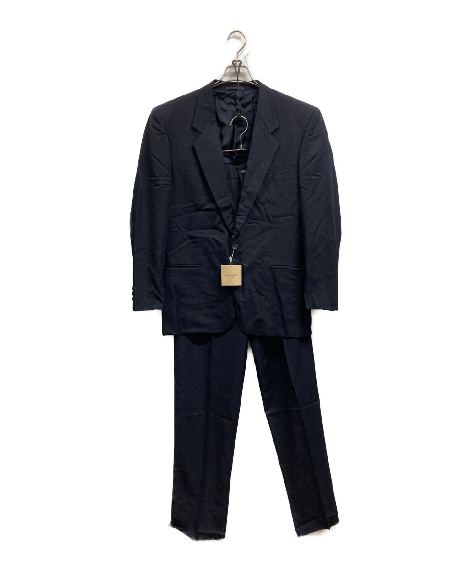 1990 初期田中オムCOMME des GARCONS HOMME 紺 スーツ 中古・古着通販】COMME des GARCONS HOMME (コムデギャルソン オム