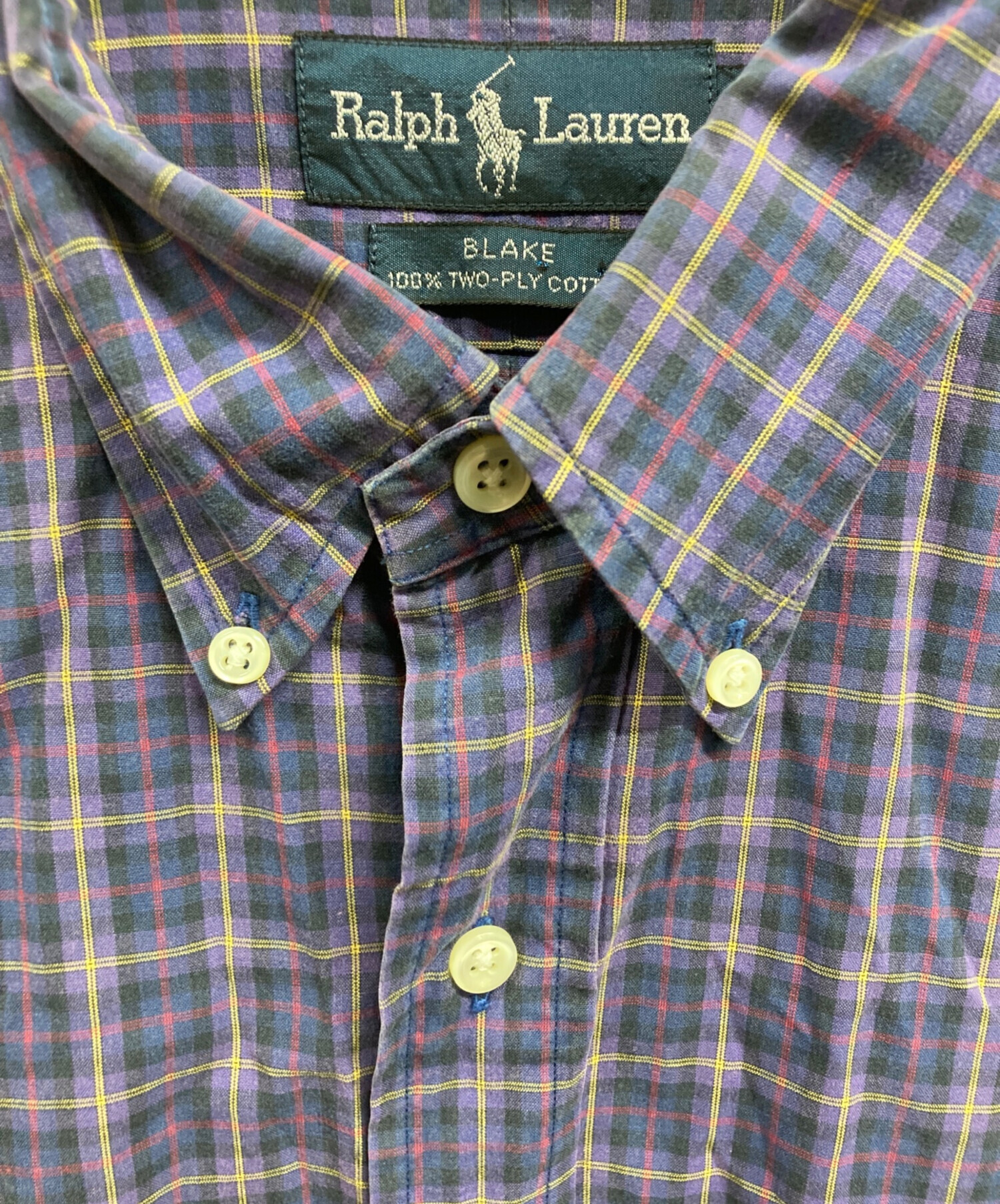 中古・古着通販】POLO RALPH LAUREN (ポロ・ラルフローレン) チェック