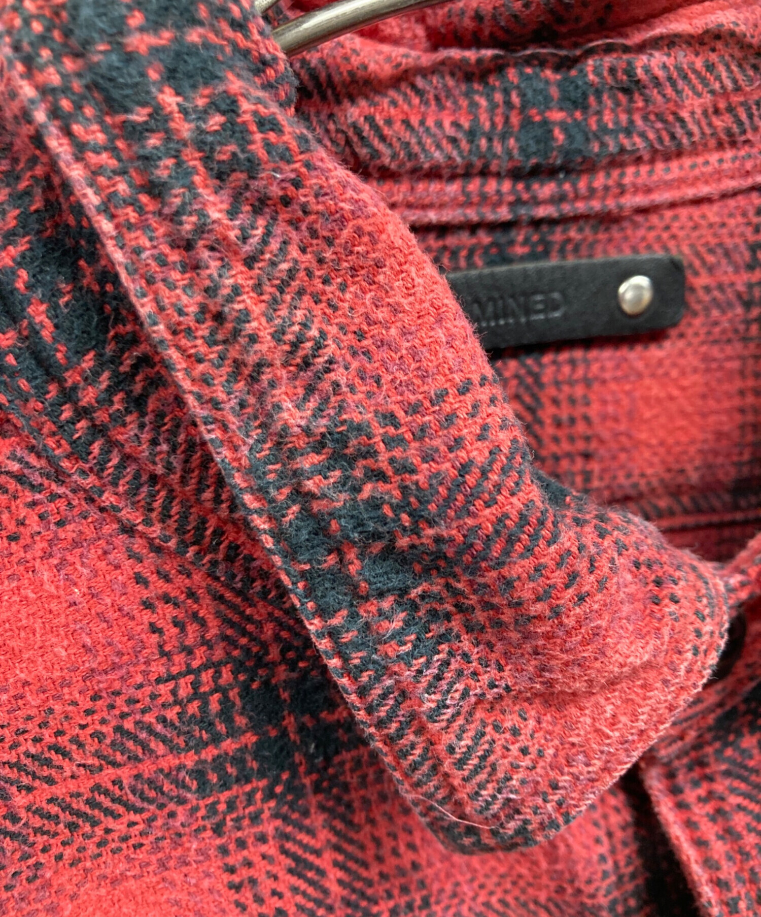 中古・古着通販】MINEDENIM (マインデニム) V.Check Flannel Work SH