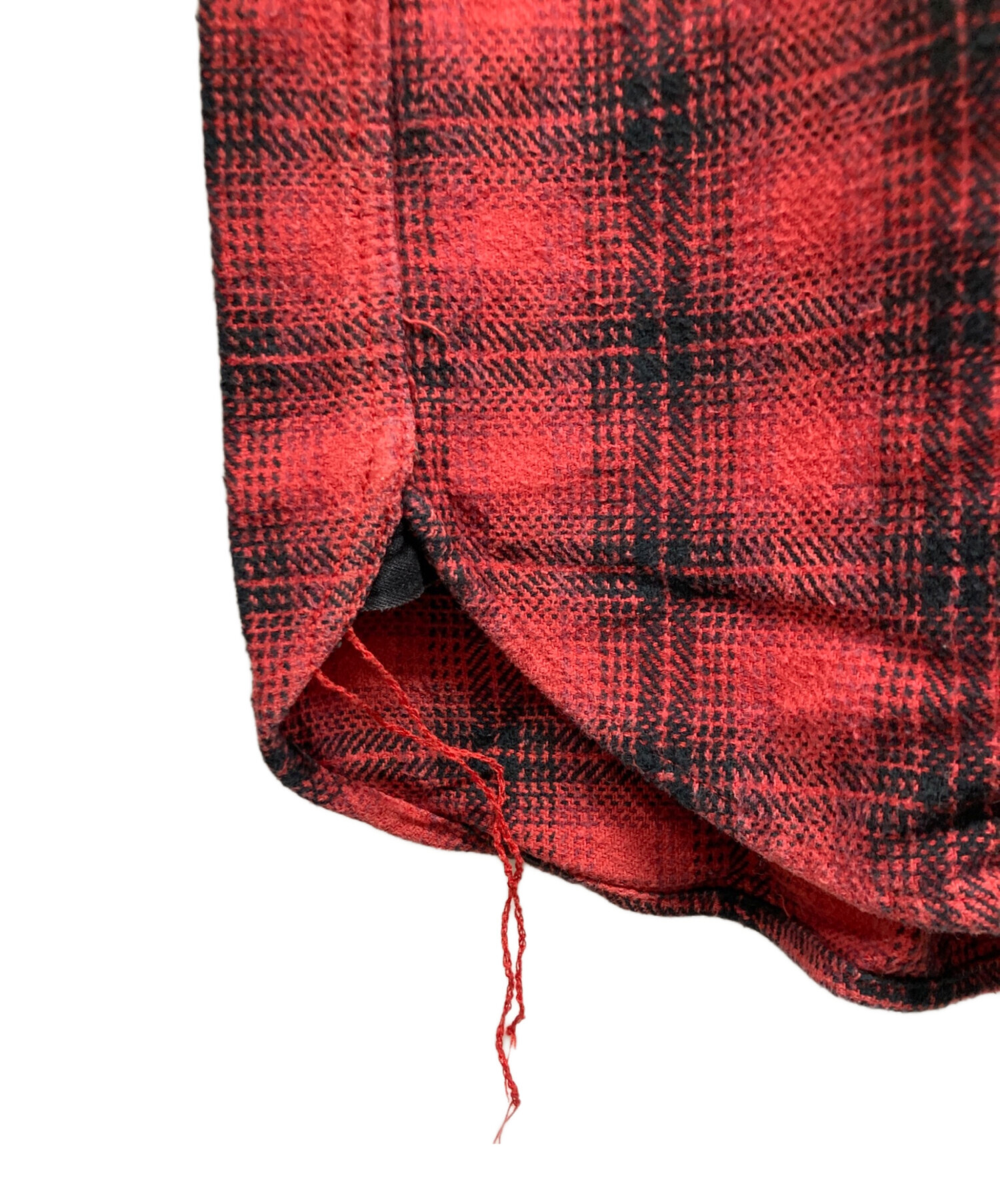 中古・古着通販】MINEDENIM (マインデニム) V.Check Flannel Work SH