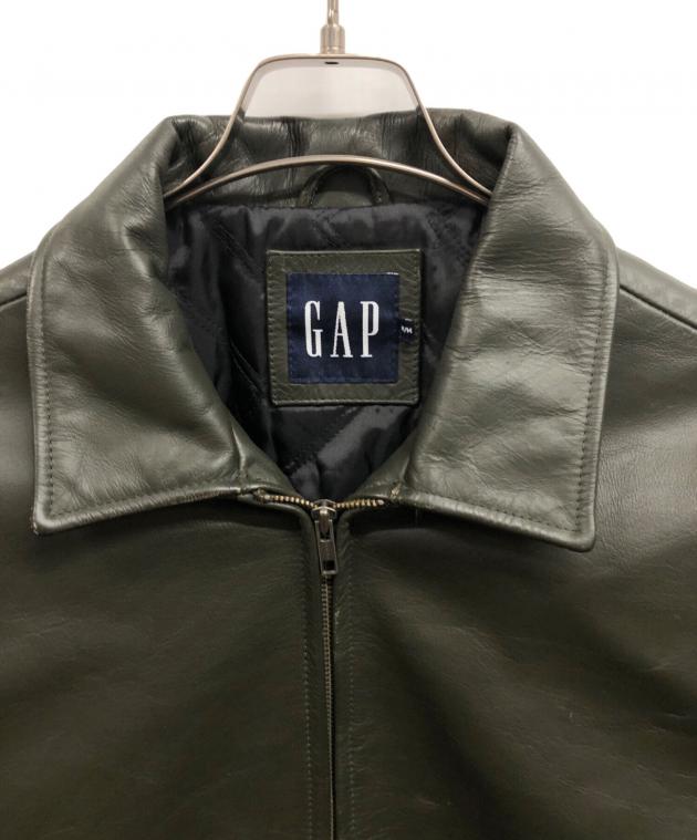 中古・古着通販】GAP (ギャップ) 90sカウレザージャケット/GAP