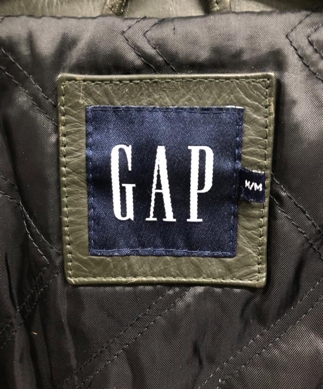 中古・古着通販】GAP (ギャップ) 90sカウレザージャケット/GAP