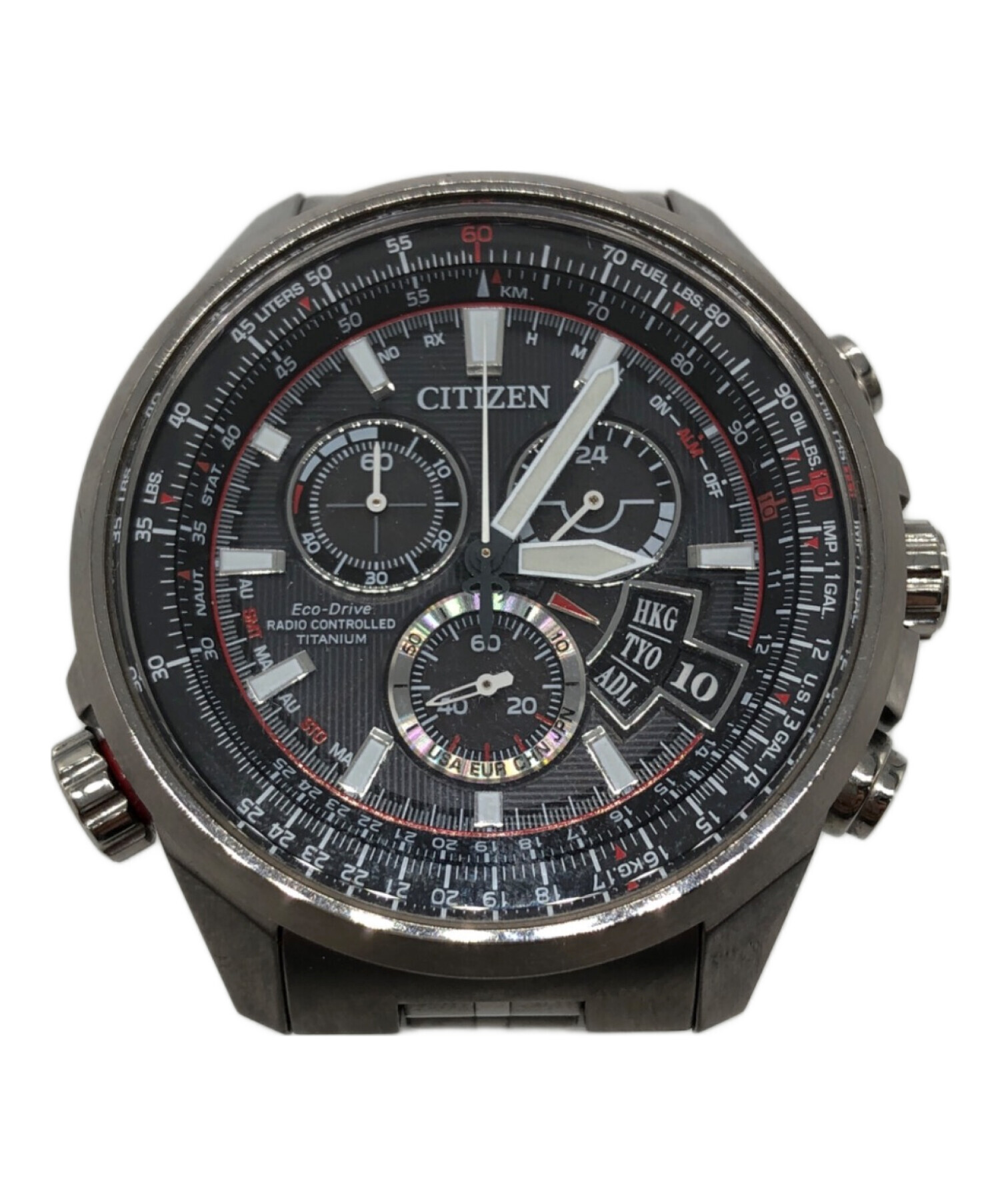 リストウォッチ 中古・古着通販】CITIZEN (シチズン) リストウォッチ ブラック
