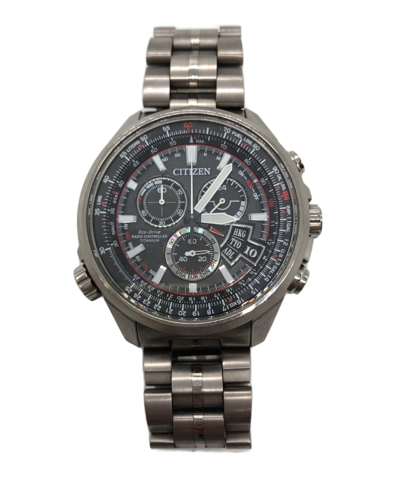 中古・古着通販】CITIZEN (シチズン) リストウォッチ ブラック