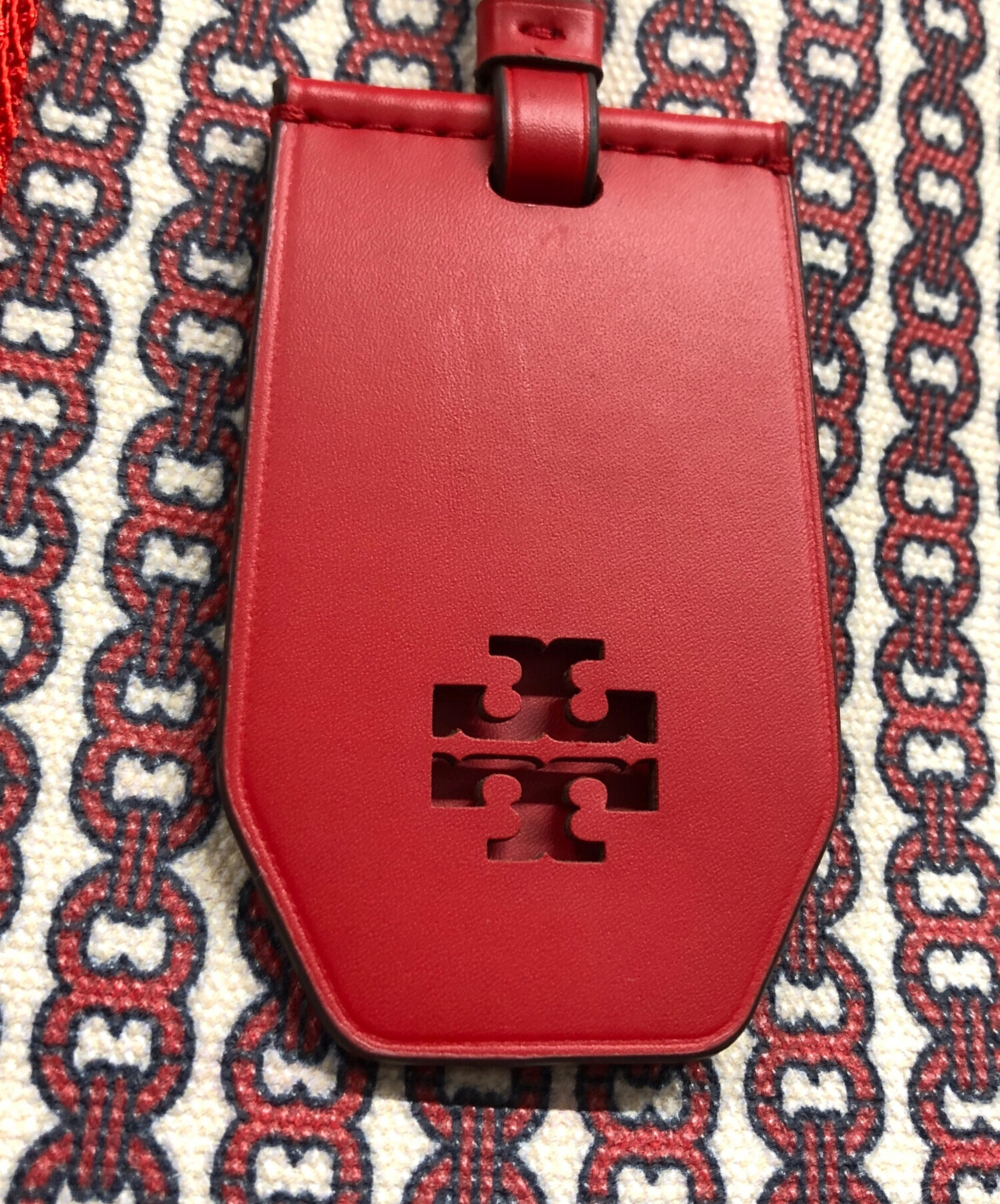 中古・古着通販】TORY BURCH (トリーバーチ) トートバッグ レッド