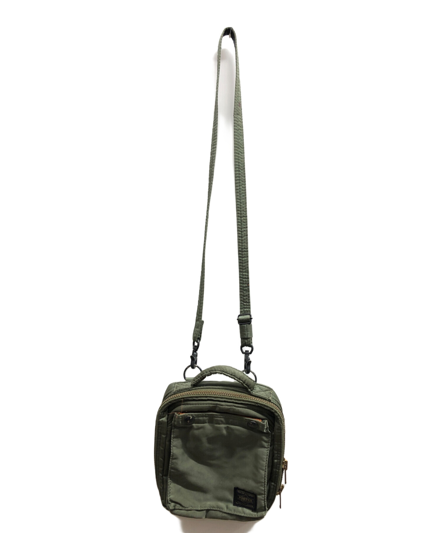 中古・古着通販】PORTER (ポーター) ショルダーバッグ オリーブ