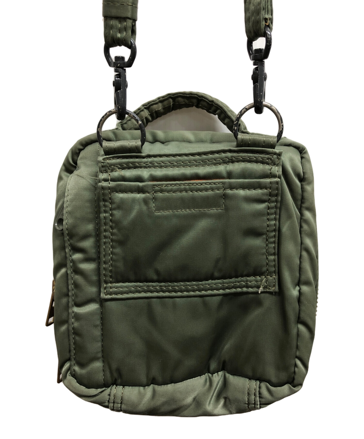 PORTER オリーブグリーン バッグ中古品30年位前の物 中古・古着通販】PORTER (ポーター) ショルダーバッグ オリーブ
