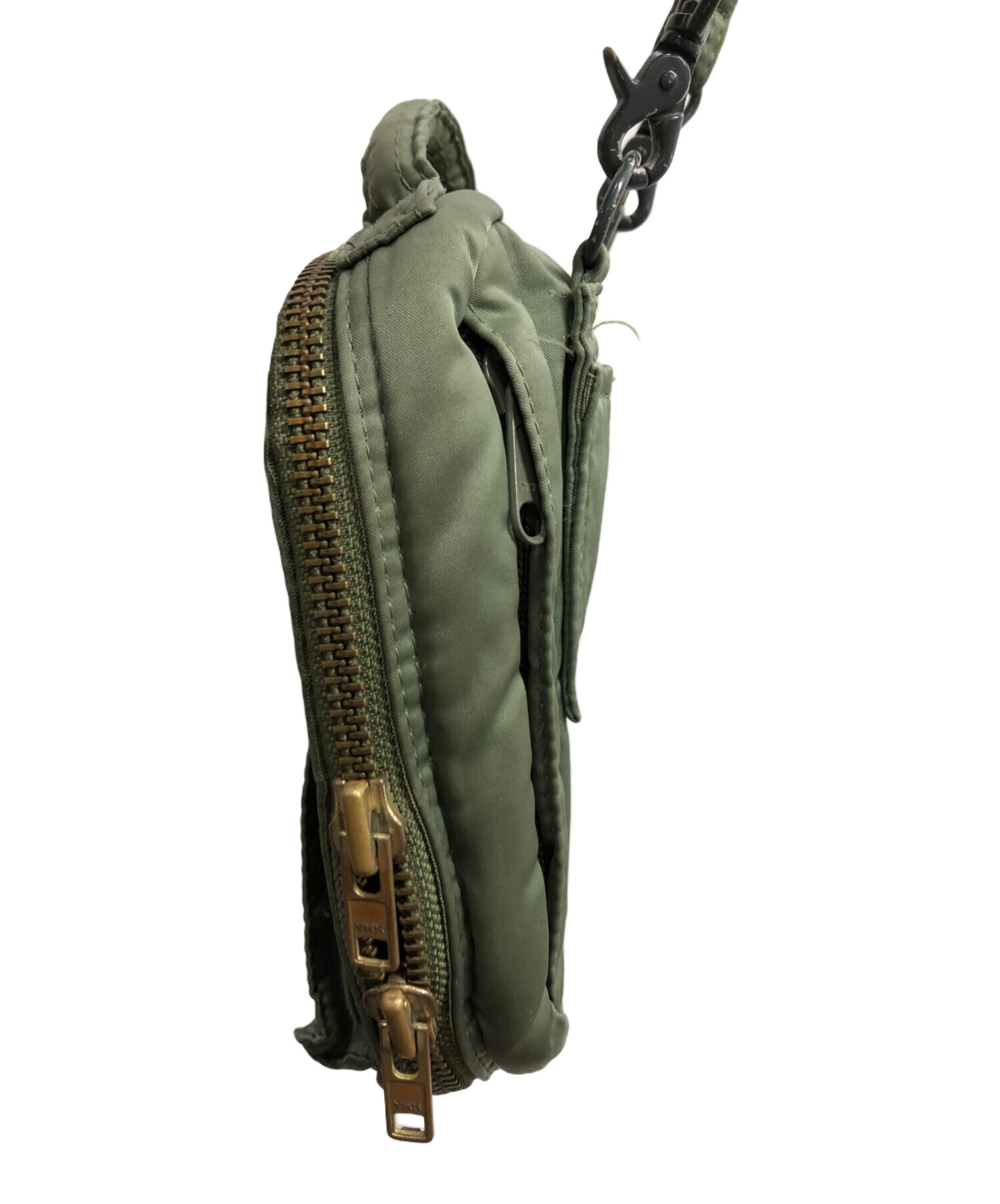 中古・古着通販】PORTER (ポーター) ショルダーバッグ オリーブ