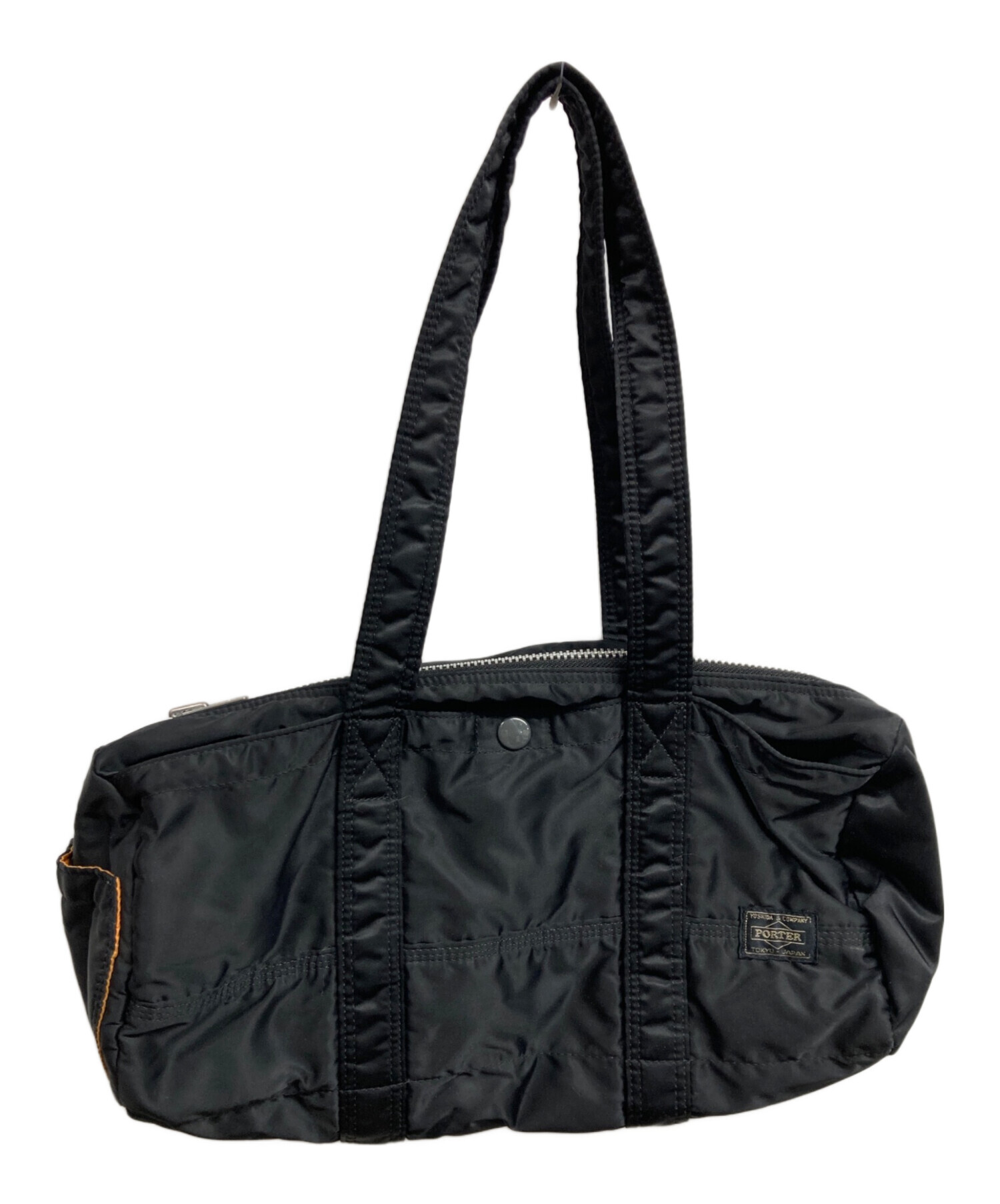 中古・古着通販】PORTER (ポーター) ミニボストンバッグ ブラック