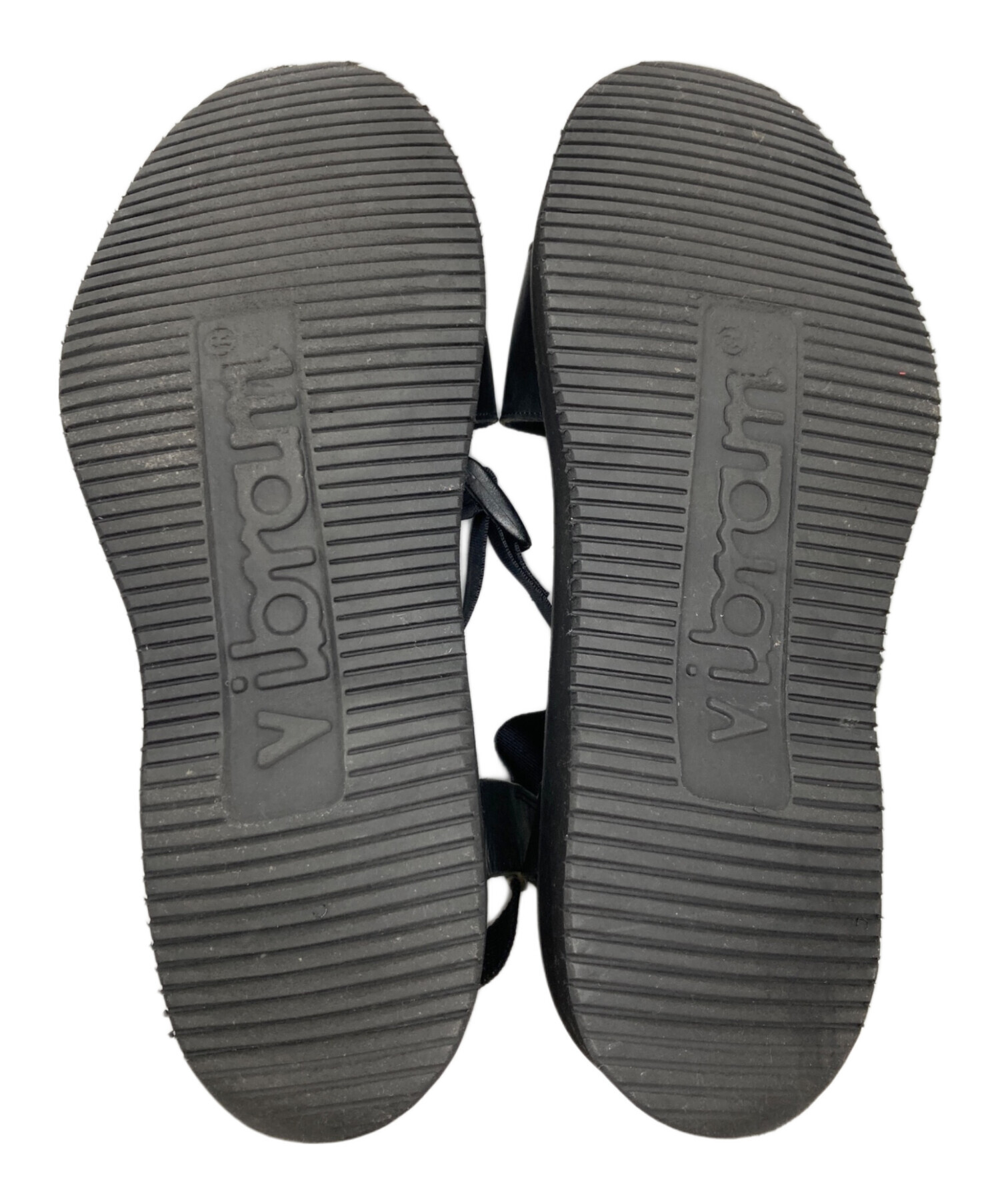 中古・古着通販】FOOTWORKS (フットワークス) レザーサンダル ブラック