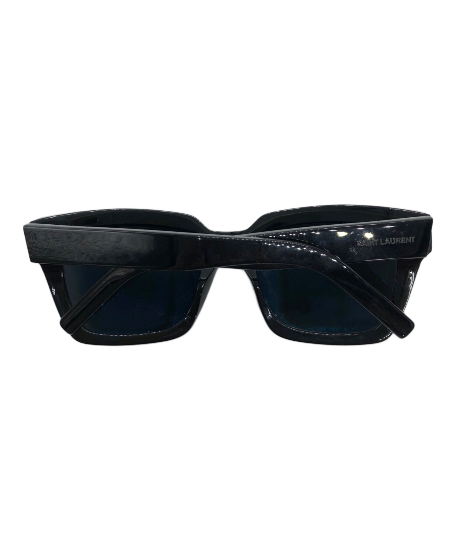 SAINT LAURENT PARIS サングラス 黒 中古・古着通販】Saint Laurent Paris (サンローランパリ) サングラス