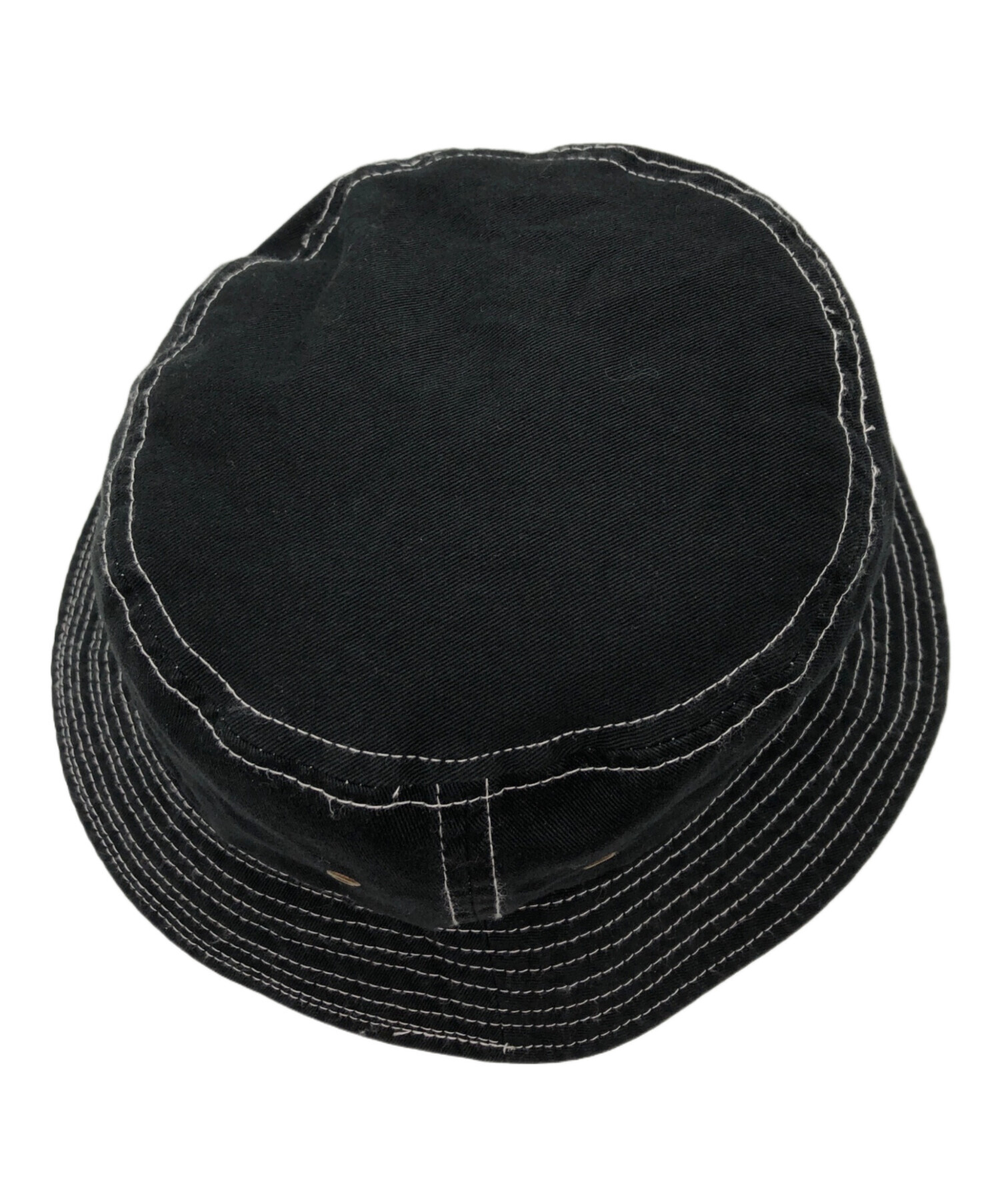 CDG バケットハット 黒 ストライプ 中古・古着通販】CDG (シーディージー) NEWHATTAN (ニューハッタン