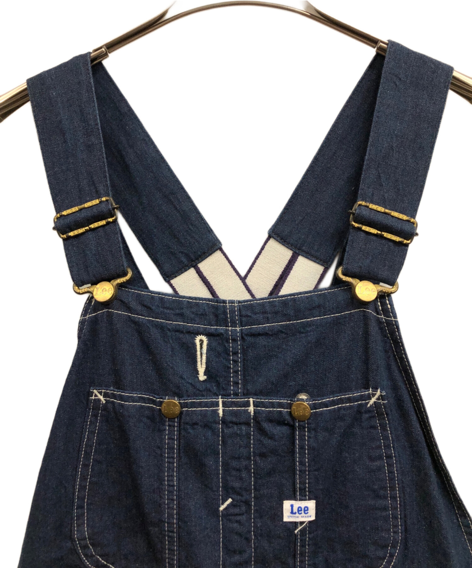 中古・古着通販】LEE (リー) デニムオーバーオール/LEEデニム