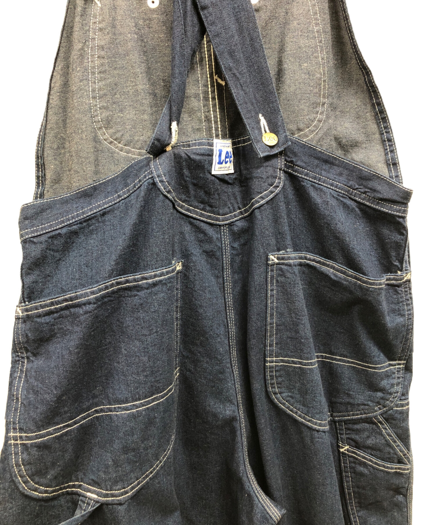 中古・古着通販】LEE (リー) デニムオーバーオール/LEEデニム