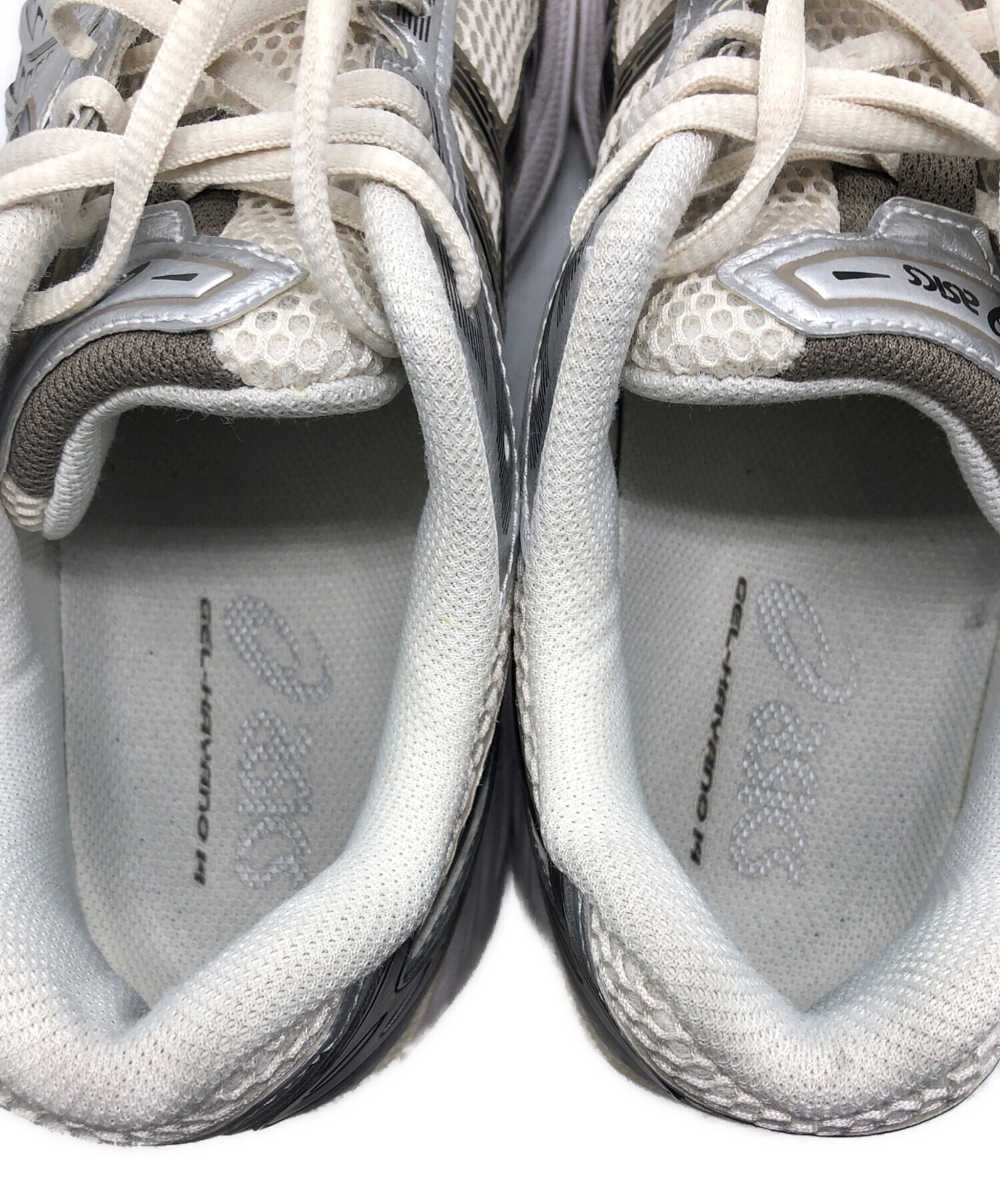 中古・古着通販】asics (アシックス) ローカットスニーカー シルバー