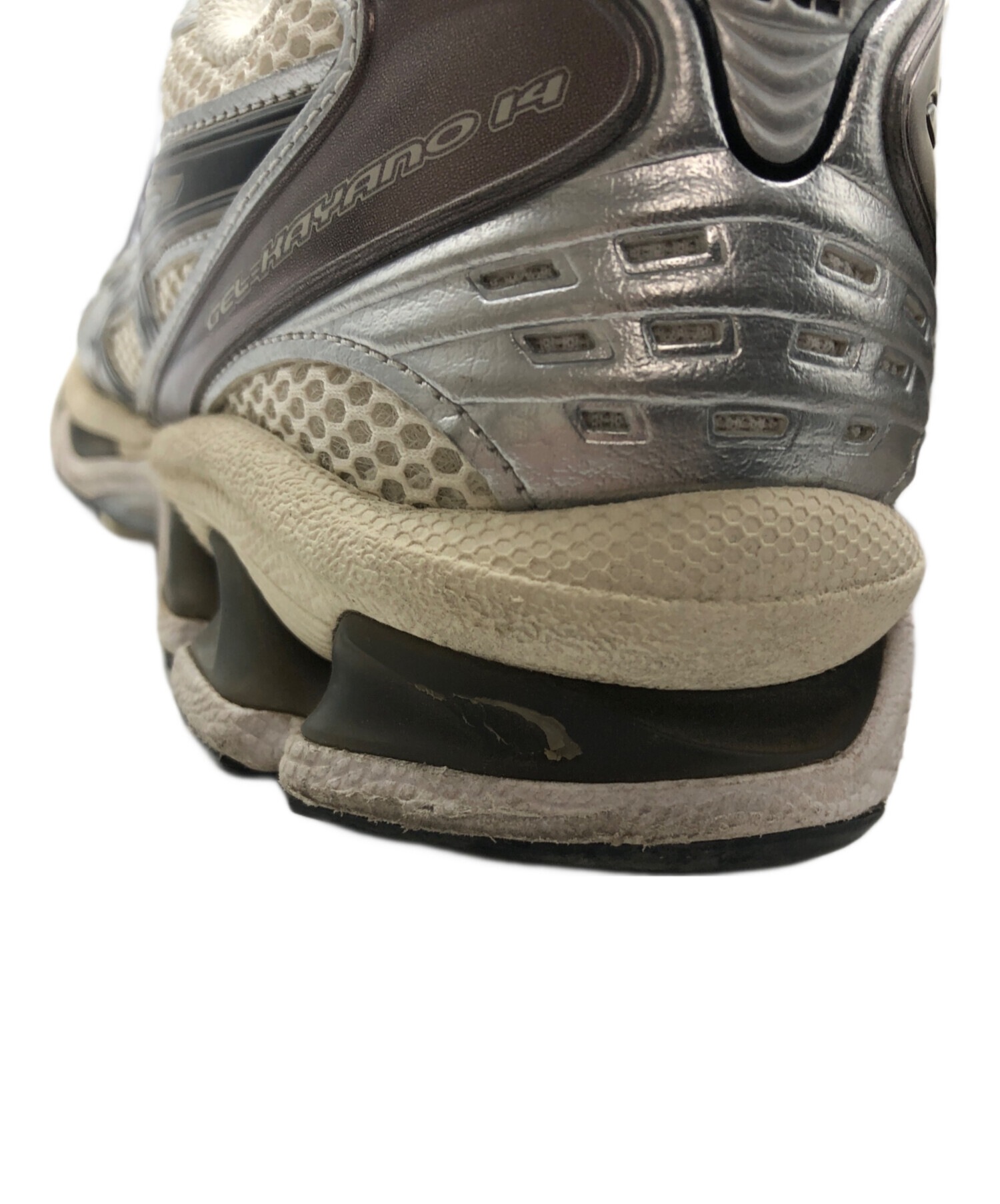 中古・古着通販】asics (アシックス) ローカットスニーカー シルバー