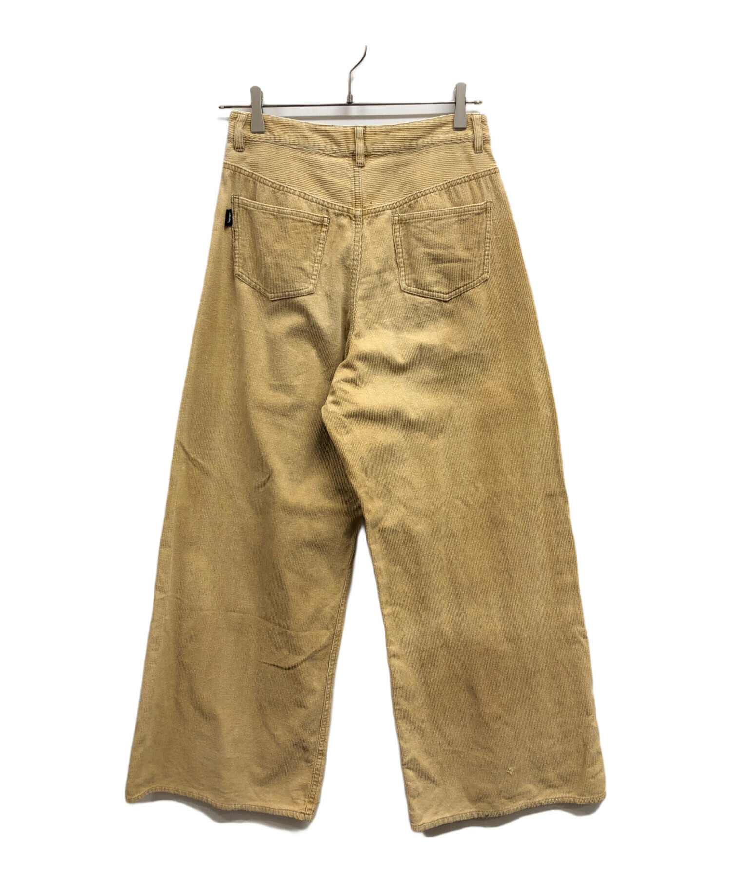 ステューシー コーデュロイ ワイドショーツ L 新品タグ付　即完モデル 中古・古着通販】stussy (ステューシー) コーデュロイワイドパンツ